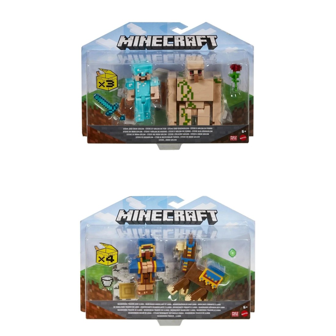 1 Minecraft Craft-a-Block 2-Pack Figures - Assorted*, 1 of 4