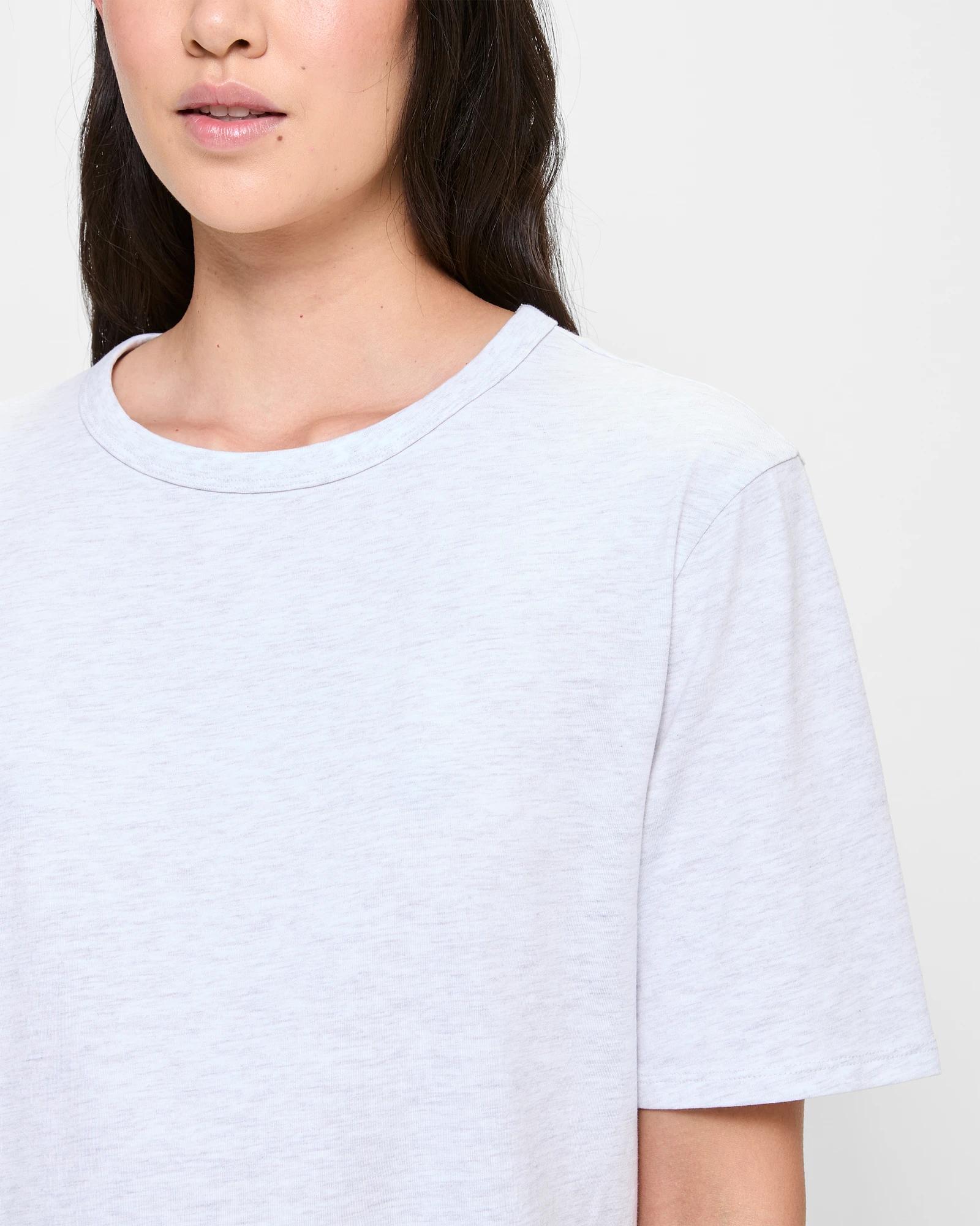 5 Target Woman Australian Cotton Sleep Core T-Shirt GREY MARLE, 5 of 5