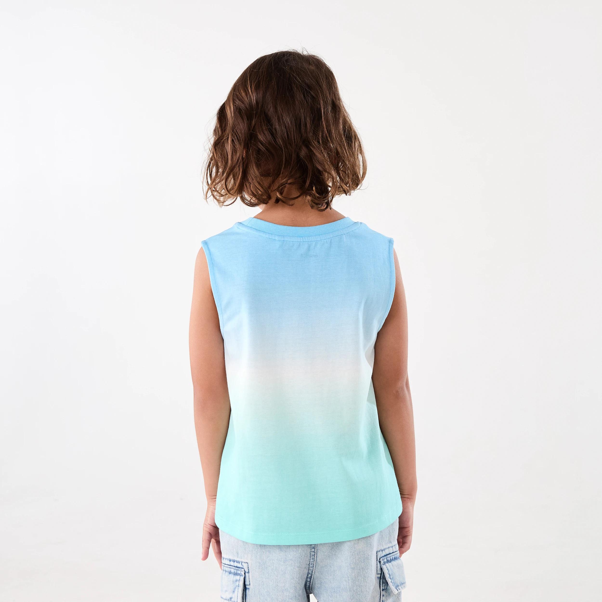 2 Oversized Print Tank Ombre Surf, 2 of 7