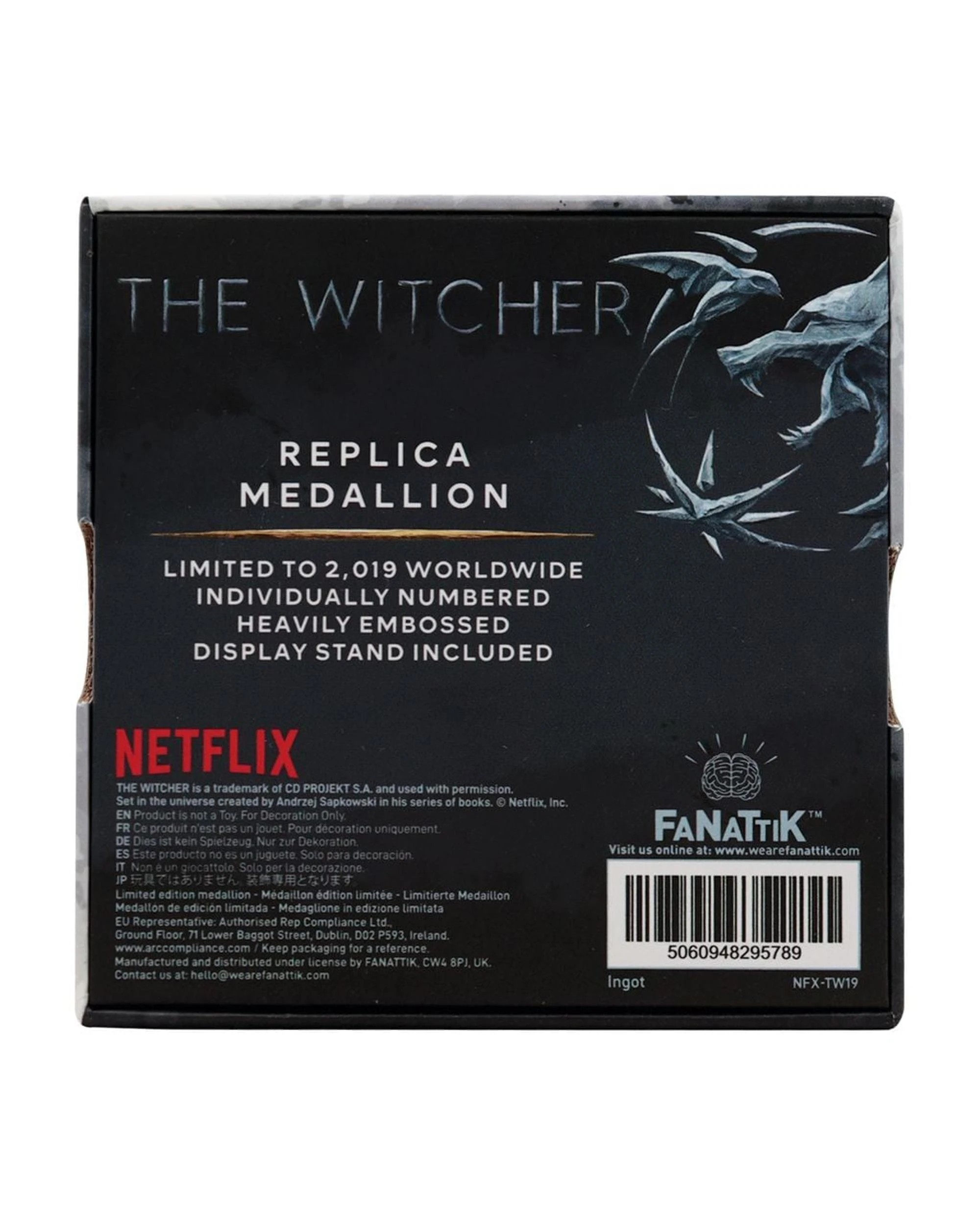 6 The Witcher Geralt's Medallion Replica, 6 of 6
