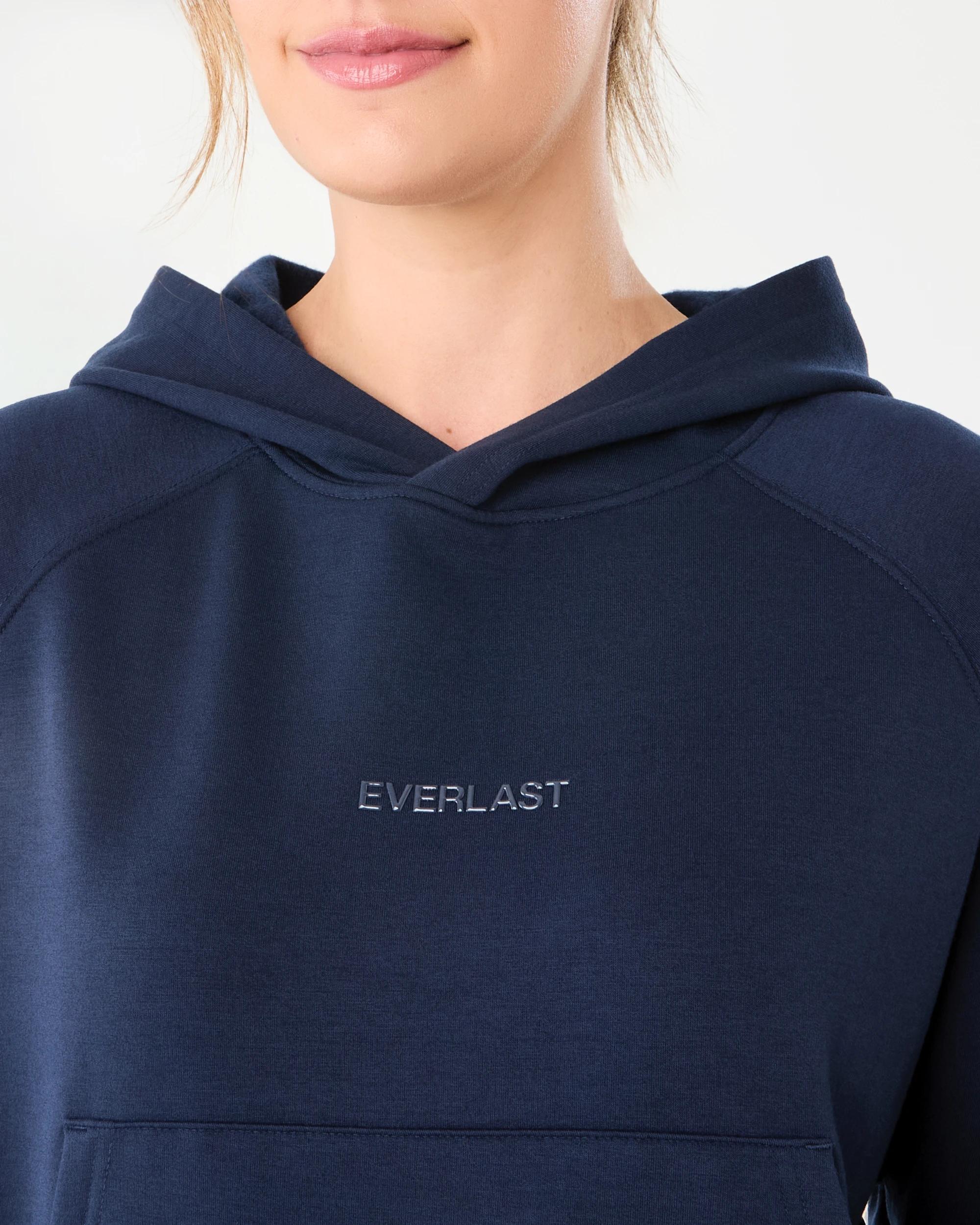 4 Everlast Womens Evercloud Hoodie Mood Indgo, 4 of 8