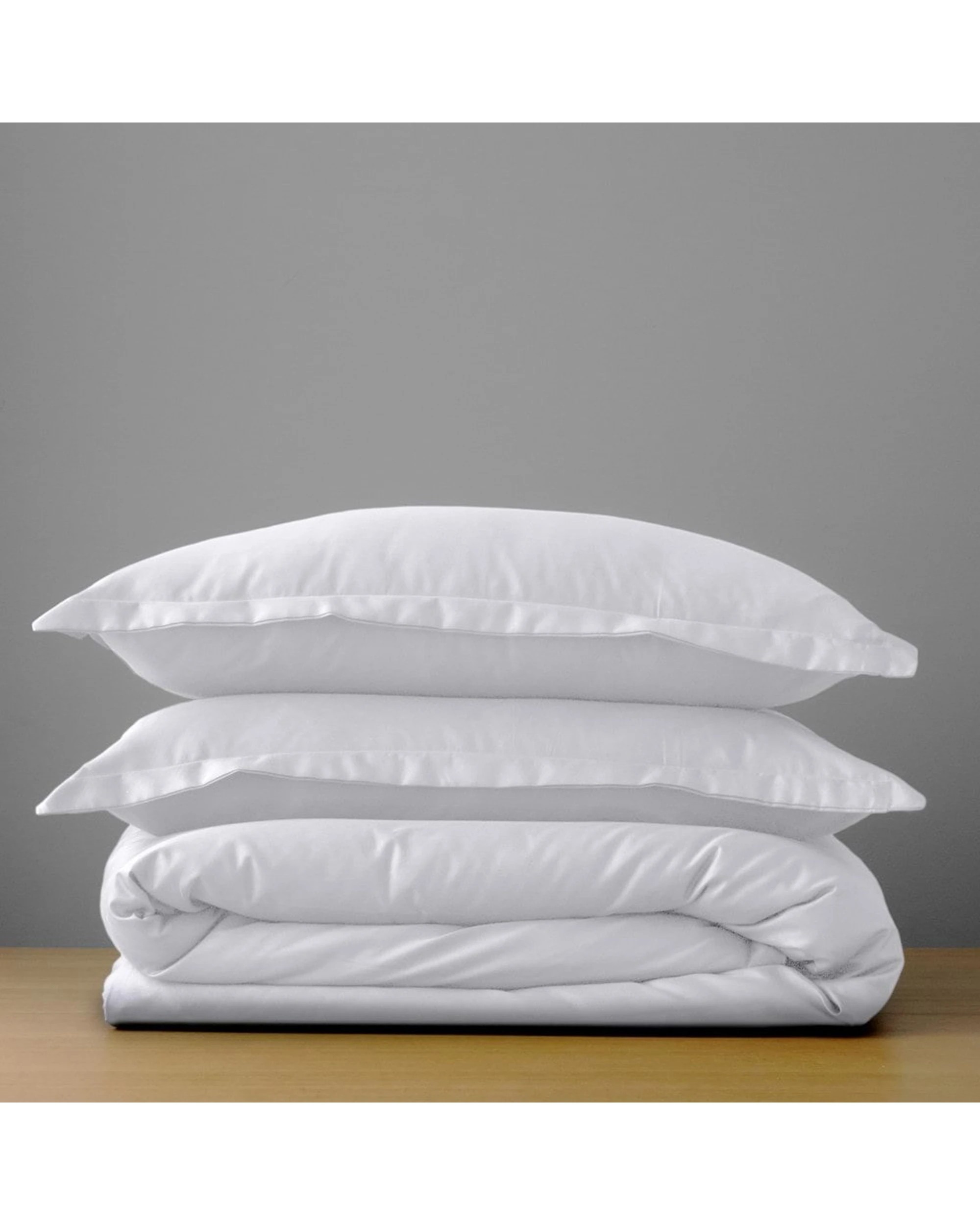 2 Canningvale Palazzo Royale 1000TC Cotton Quilt Cover Set Crisp - Queen Bed - White, 2 of 4