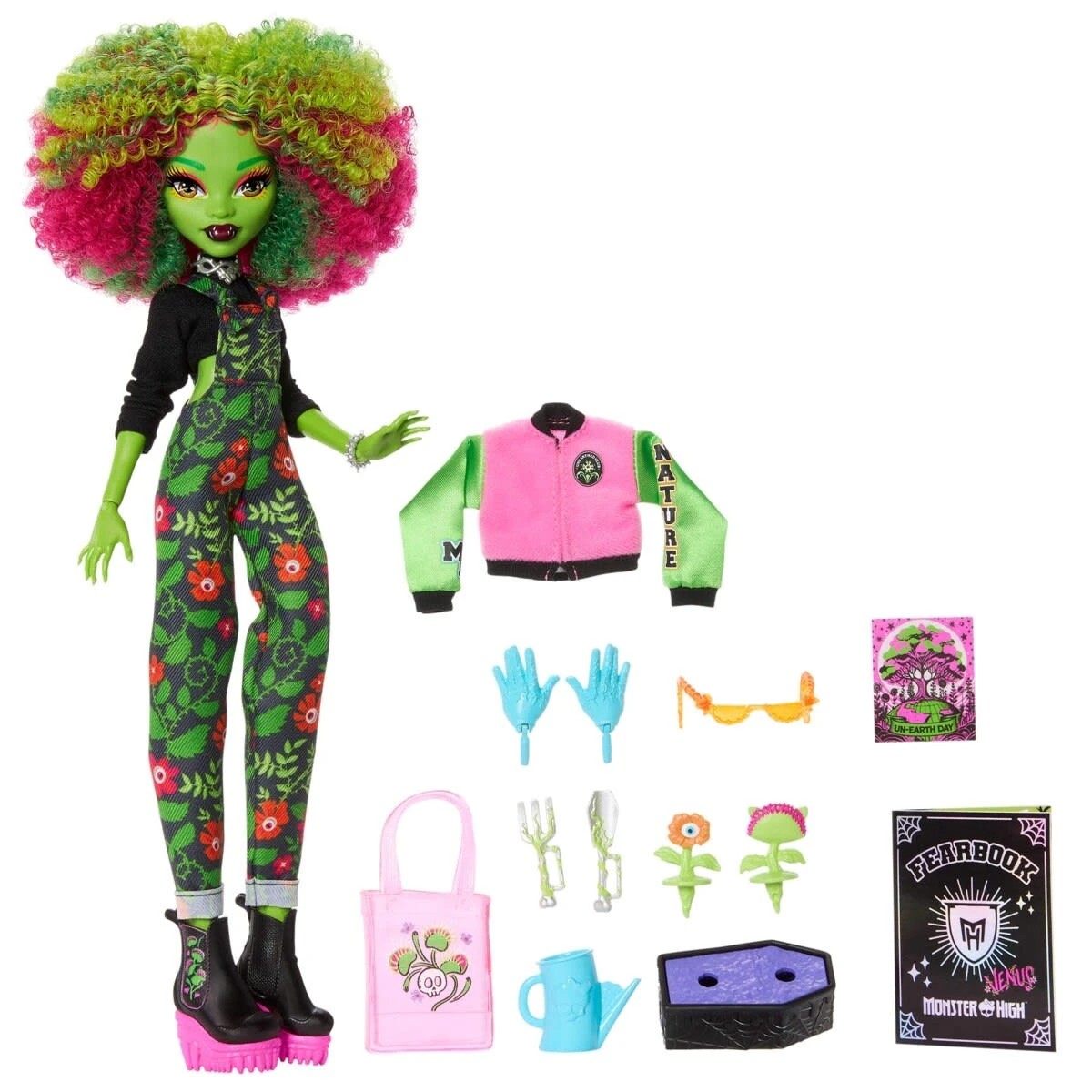 2 Monster High Fearbook Venus McFlytrap Doll, 2 of 7