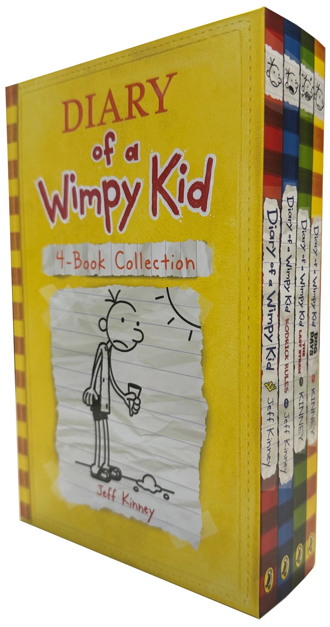 1 Diary of a Wimpy Kid: 4-Book Collection by Jeff Kinney - Book