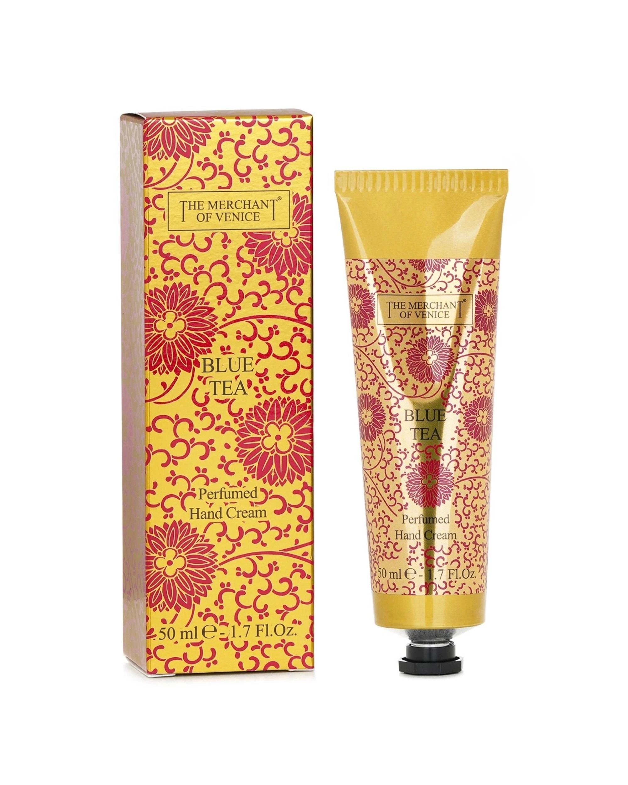 2 The Merchant Of Venice Blue Tea Perfumed Hand Cream 50ml/1.7oz, 2 of 3