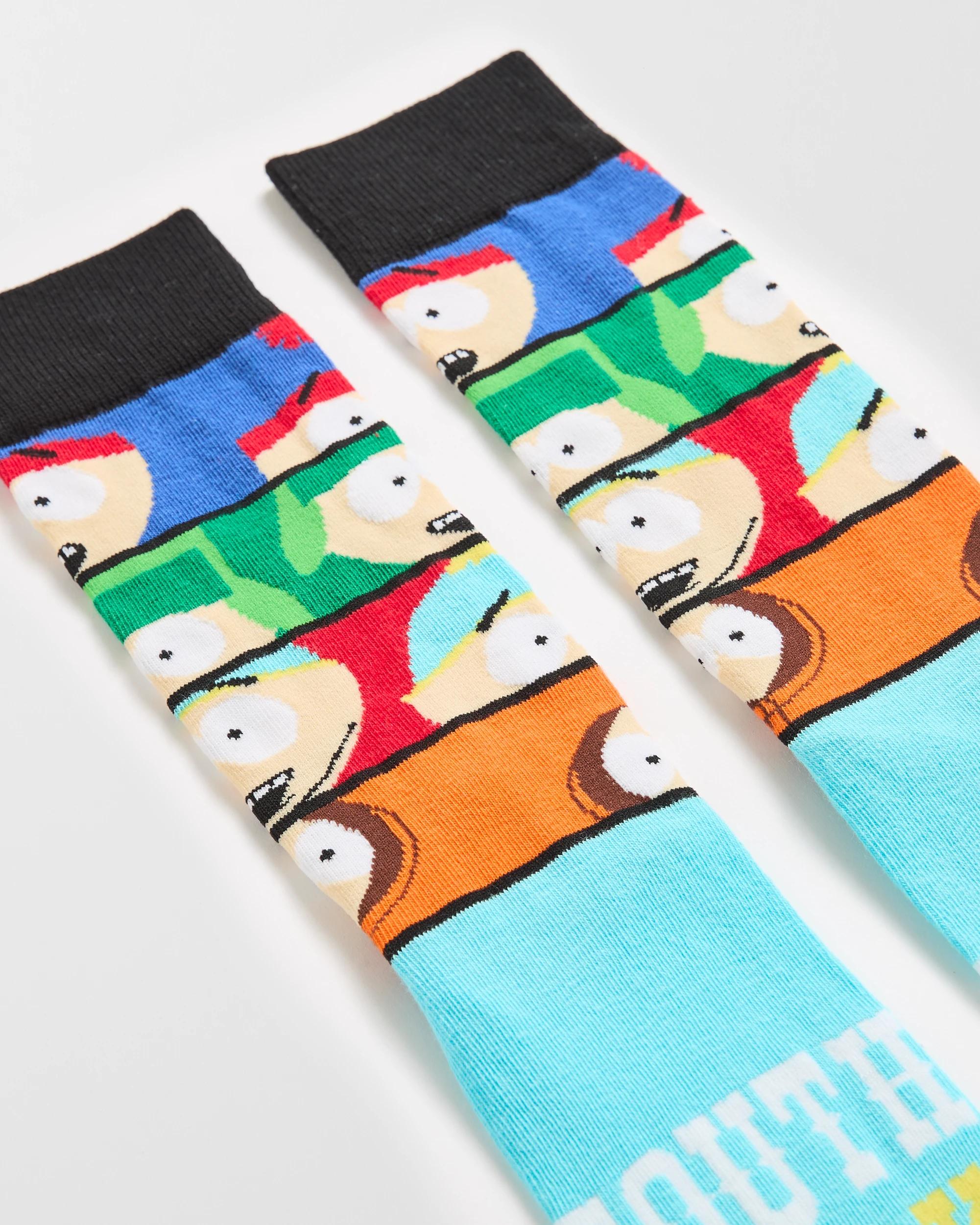 1 South Park Licensed Crew Socks - Swag SOUTH PARK, 1 of 3
