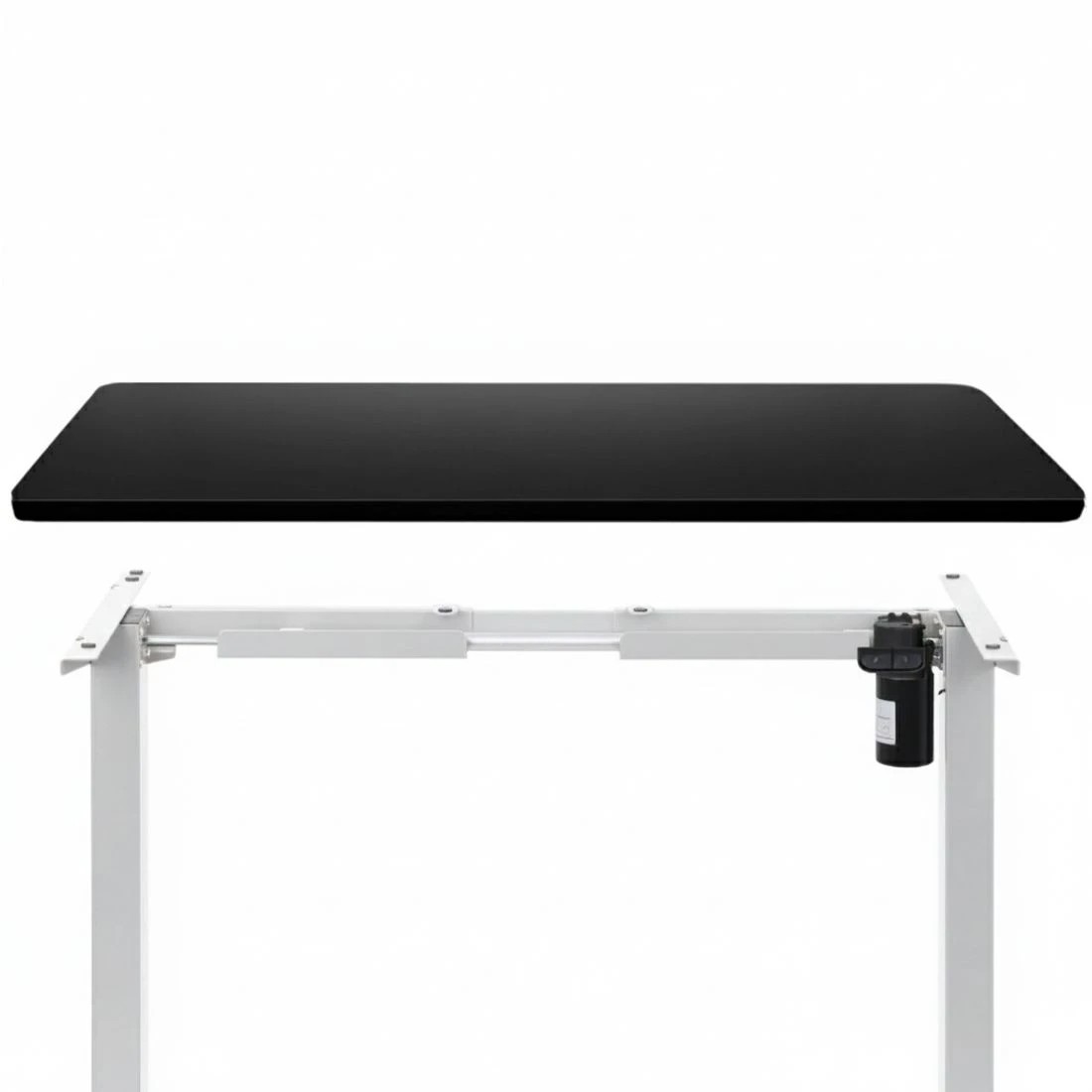 5 Artiss Standing Desk Frame Only Motorised - White, 5 of 5