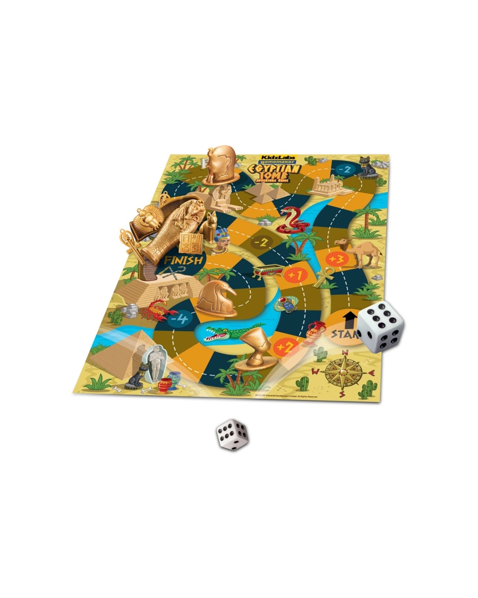 2 4M KidzLabs Gamemaker Dig & Play Egyptian Tomb Kids Learning Activity Toy, 2 of 3