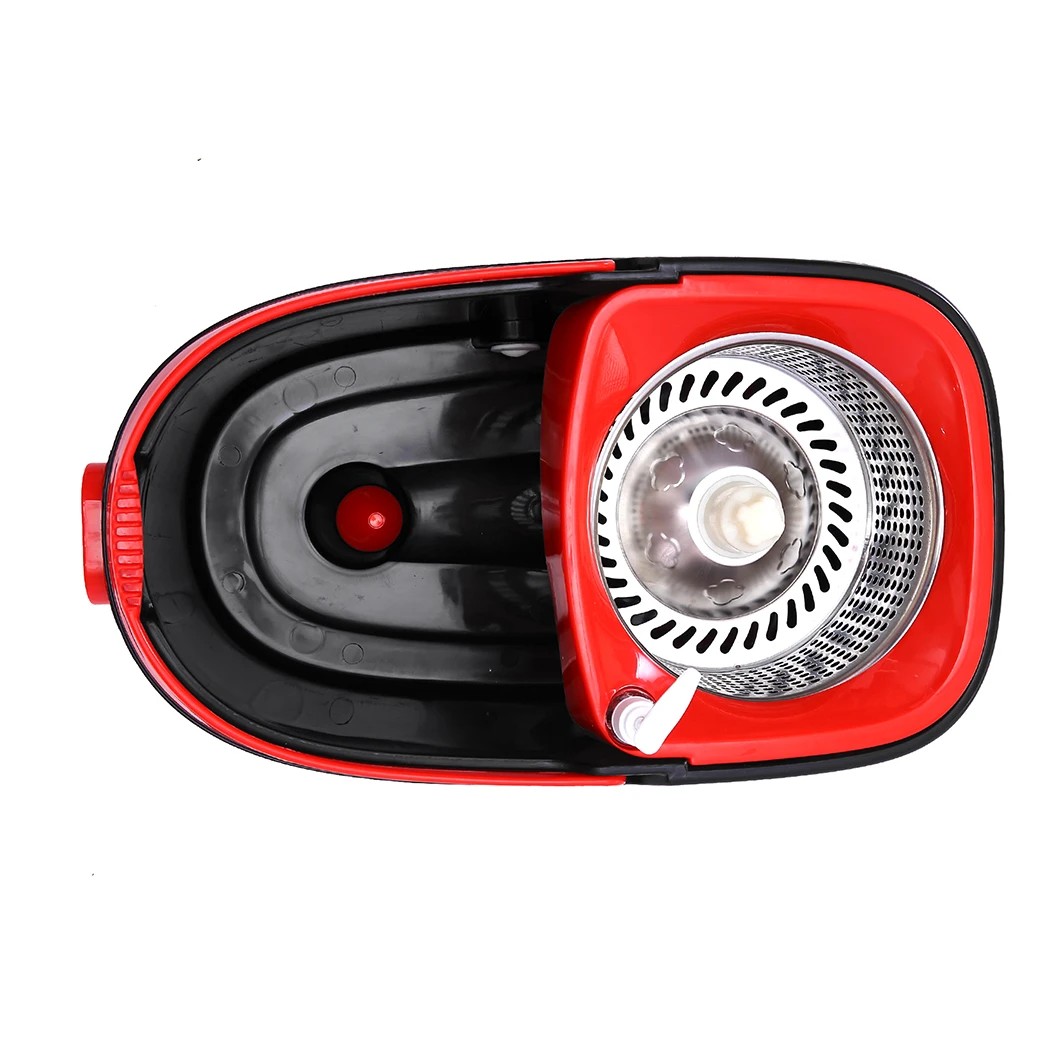 6 Cleanflo 360 Degree Spinning Mop and Bucket Set with 2 Free Mop Heads - Black, 6 of 6