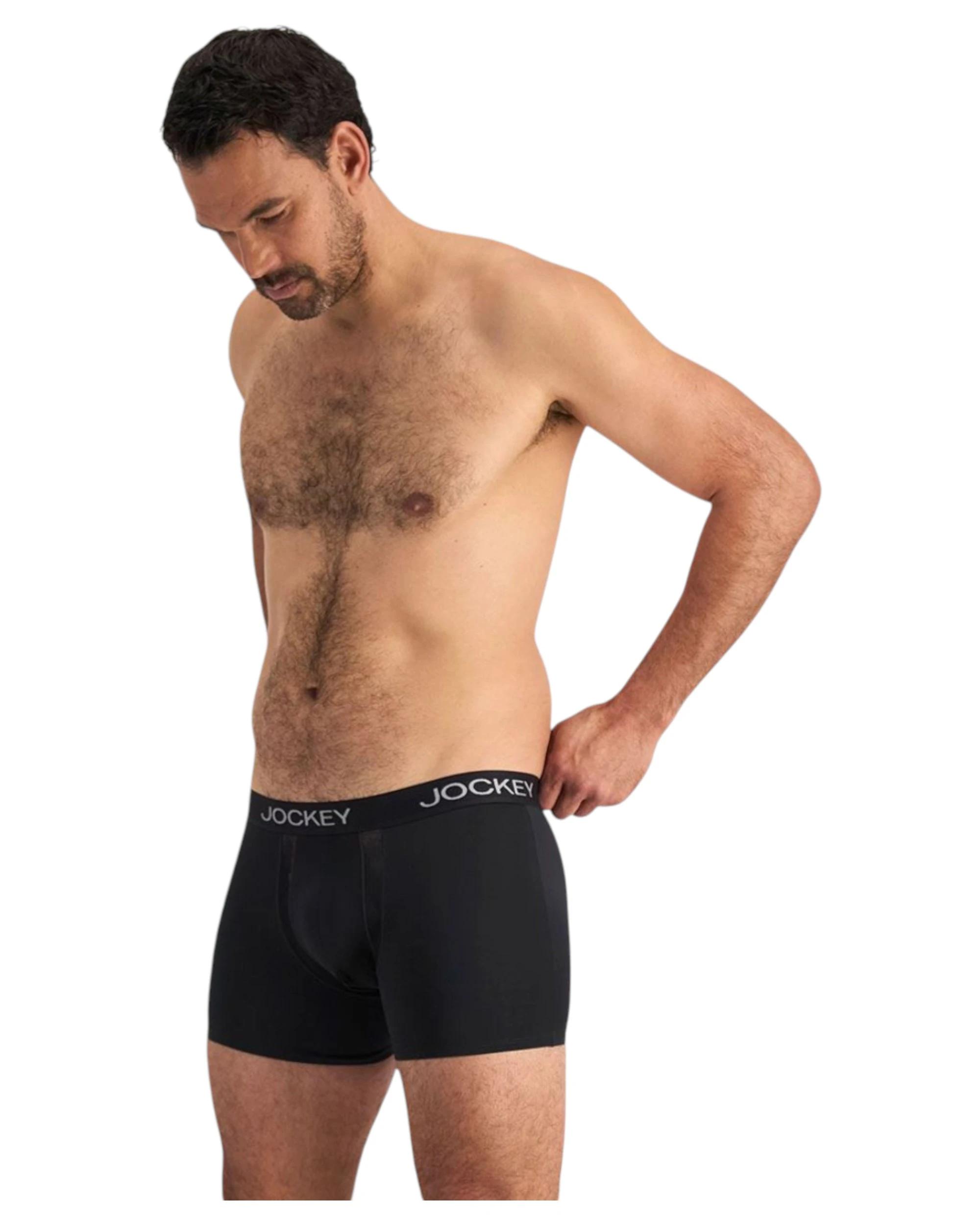 5 Jockey 6 Pack Mens Chafe Proof Pouch /Grey Underwear MULTI, 5 of 7