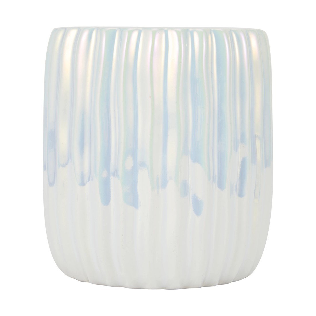 1 Iridescent Ceramic Candle, 1 of 4
