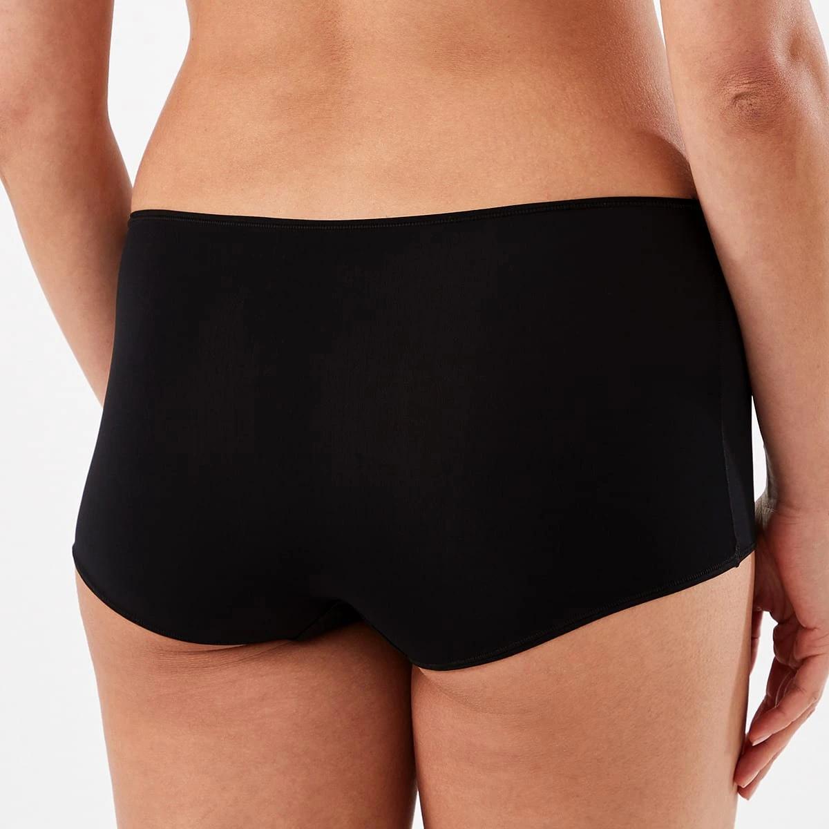5 3 Pack Super Soft Boyleg Briefs Black, 5 of 9