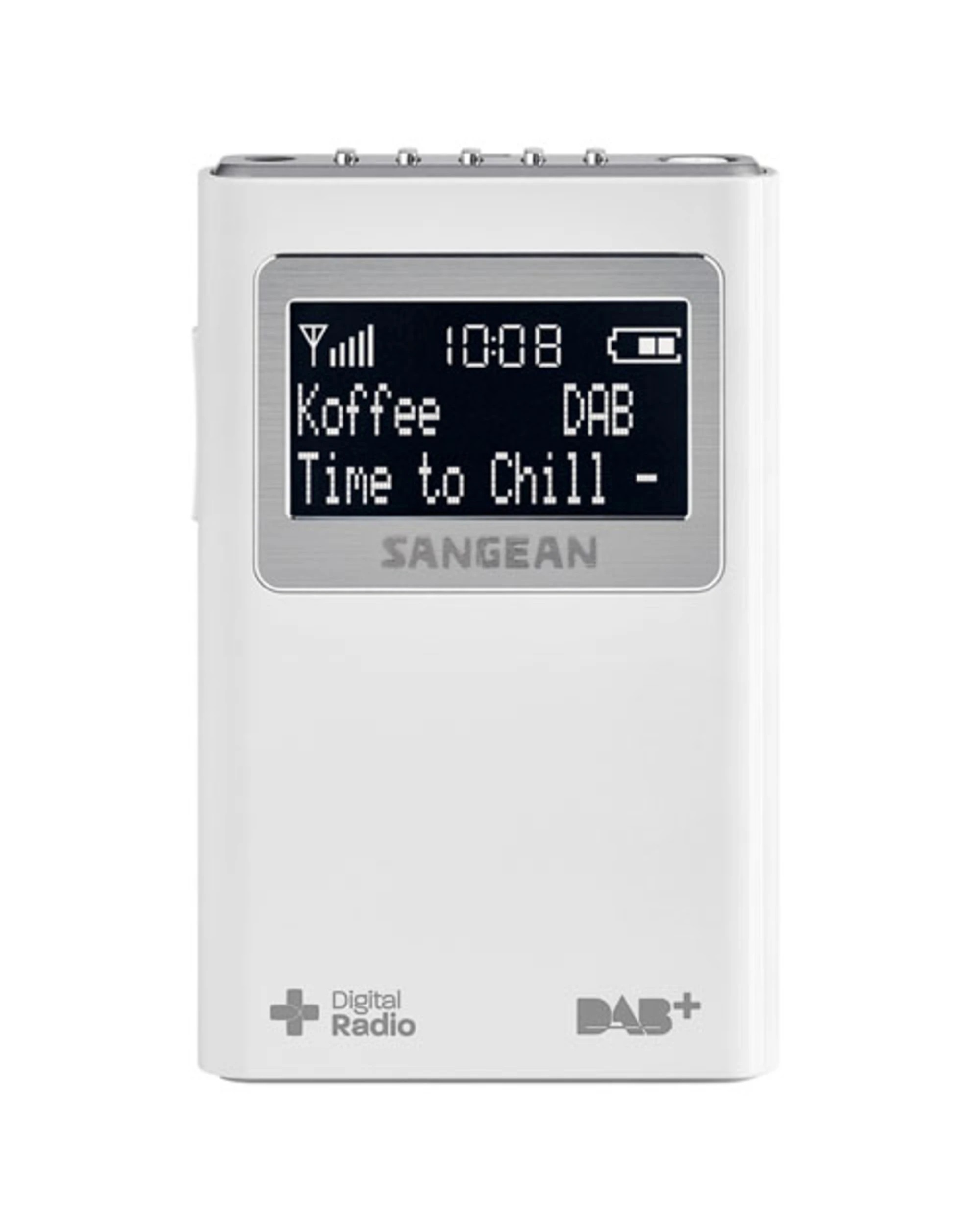 2 Sangean DAB+ & FM Pocket Radio - White, 2 of 3