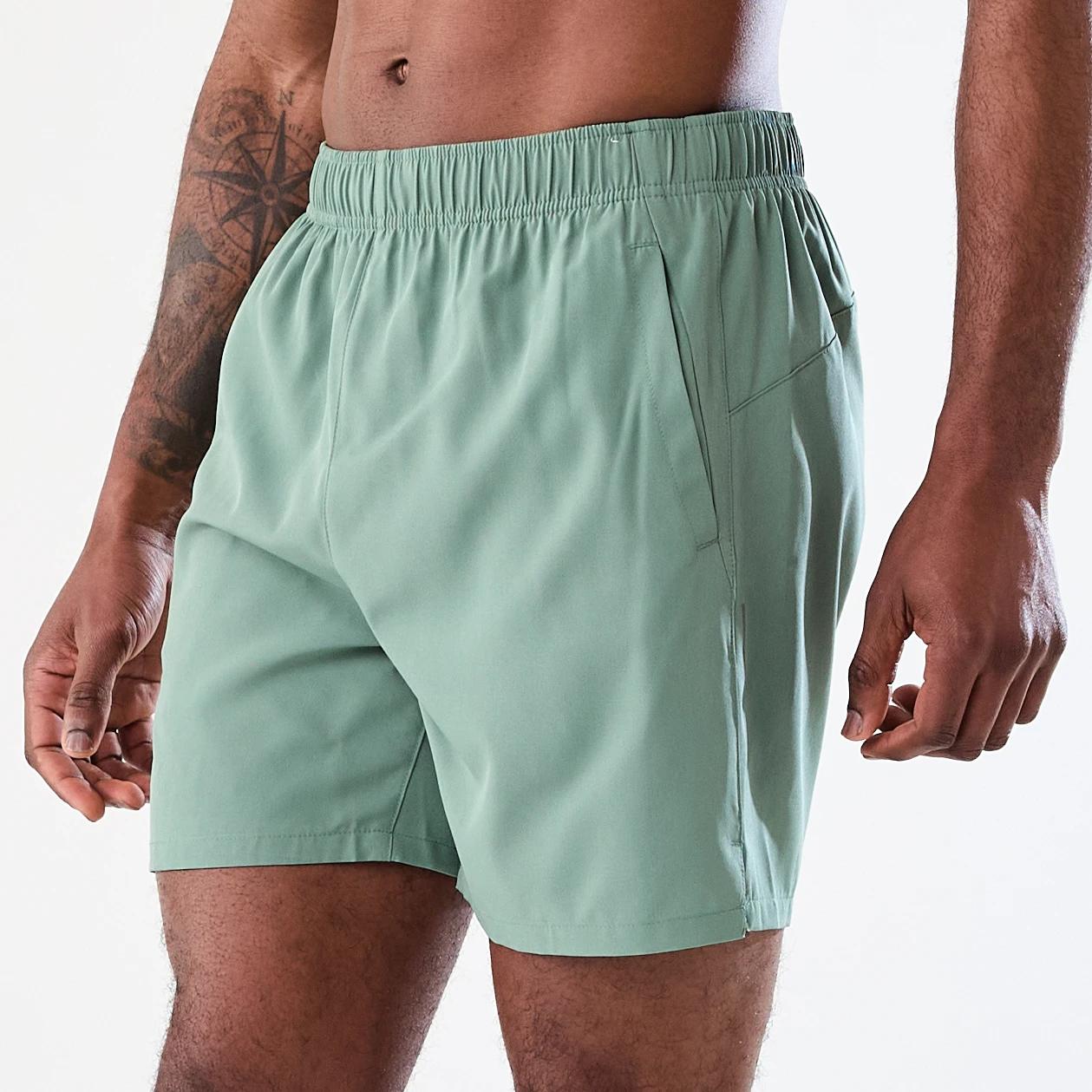 2 Active Mens Woven Stretch Shorts Grn Shadow, 2 of 8