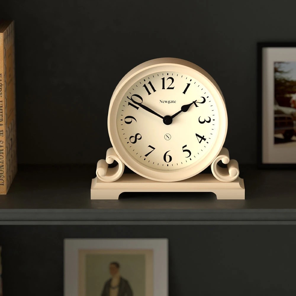 2 Newgate Divisadero Mantel Clock-Vanilla Cream - Beige, 2 of 4
