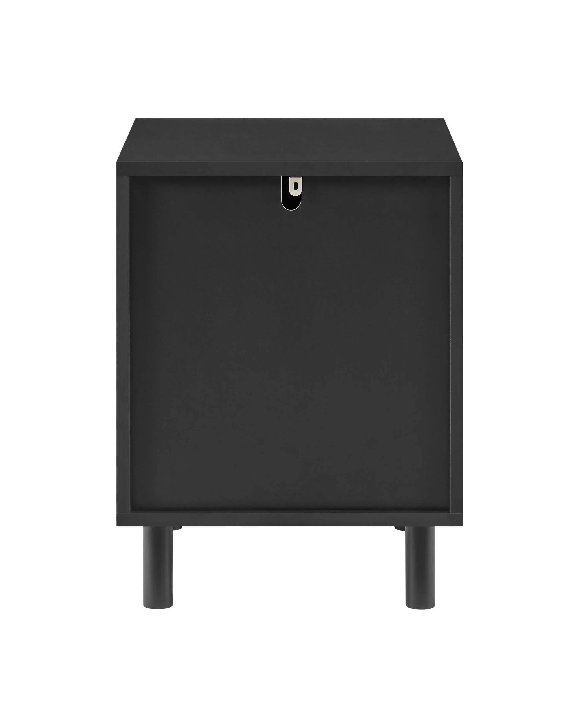 5 Kodu Bedside Unit Side Table 1 Drawer - Black, 5 of 10