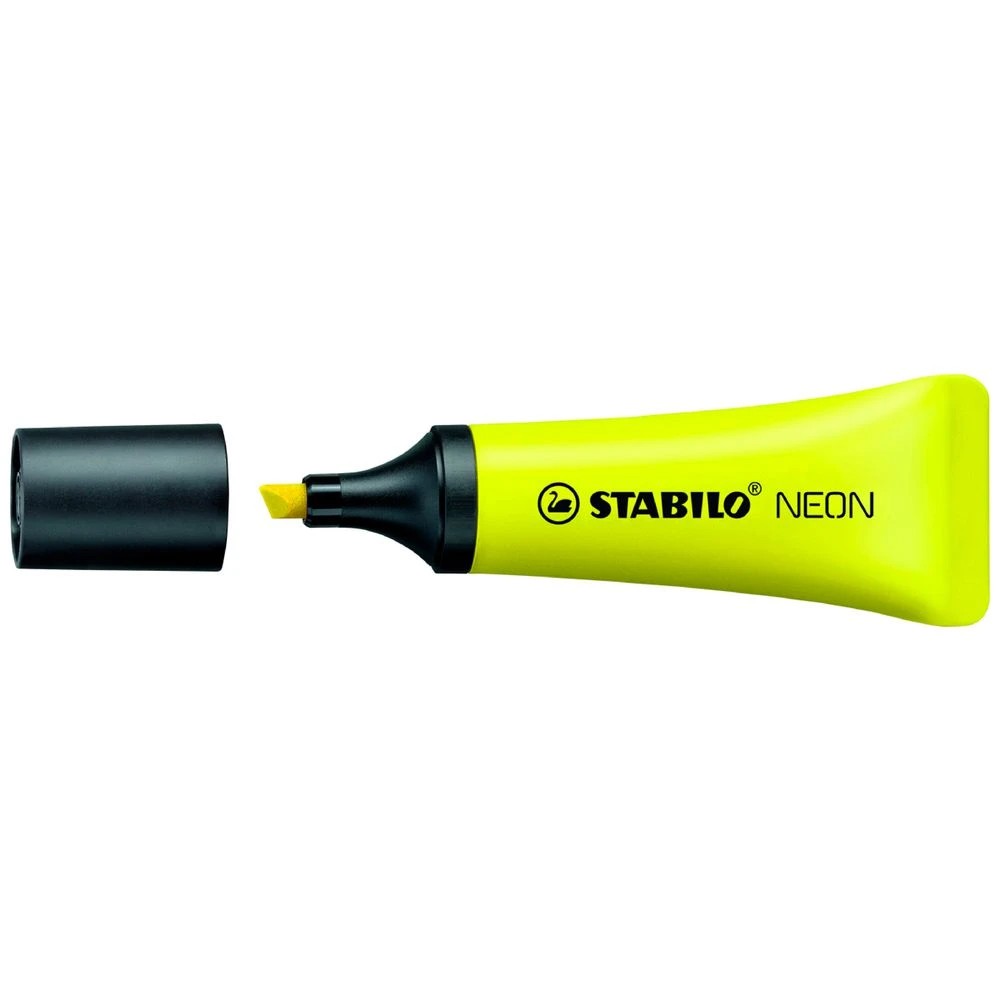 1 Stabilo Neon Highlighter Yellow, 1 of 1