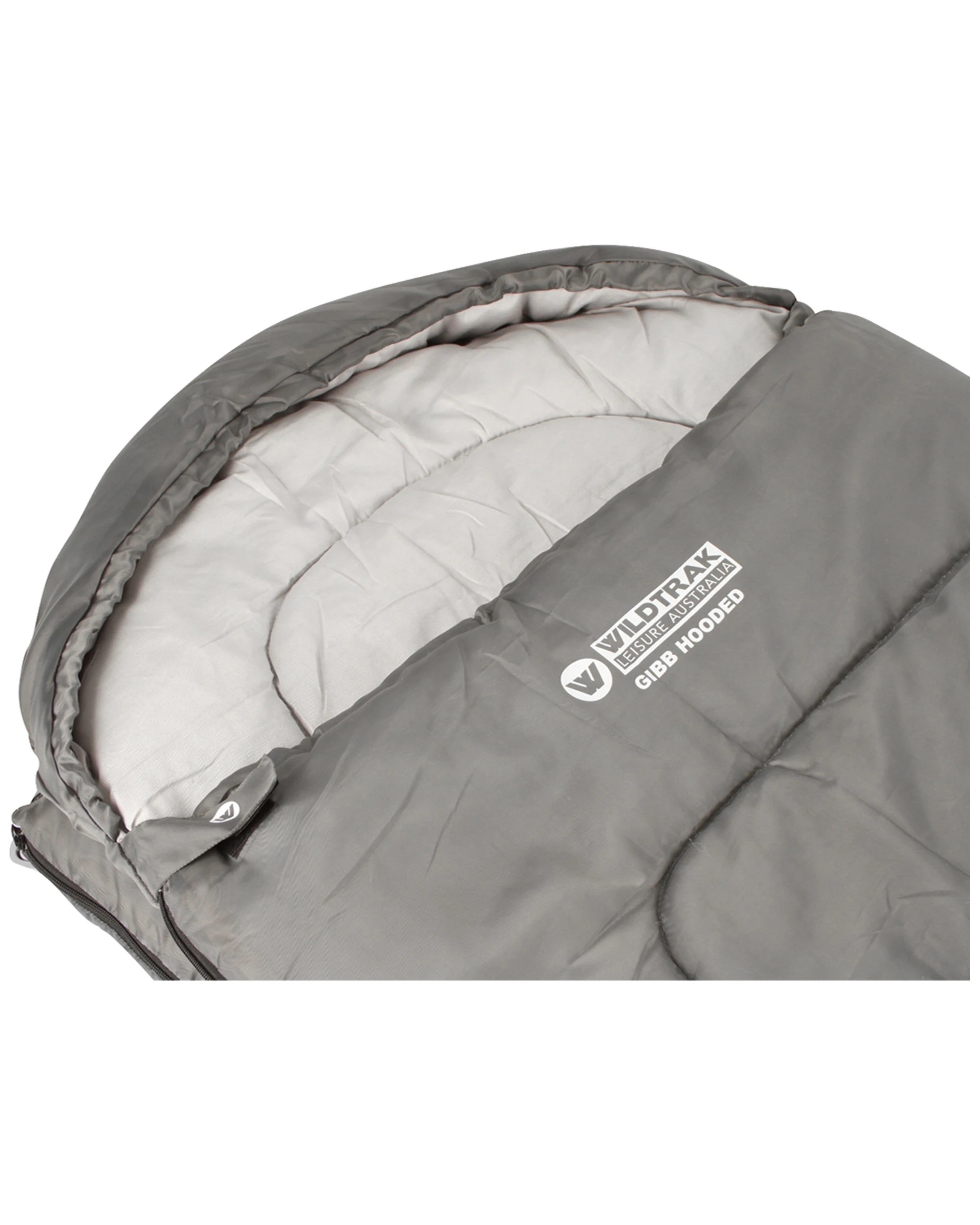 3 Wildtrak Gibb Hooded Sleeping Bag 10 Degree Rating 1.1kg Lightweight, 3 of 5