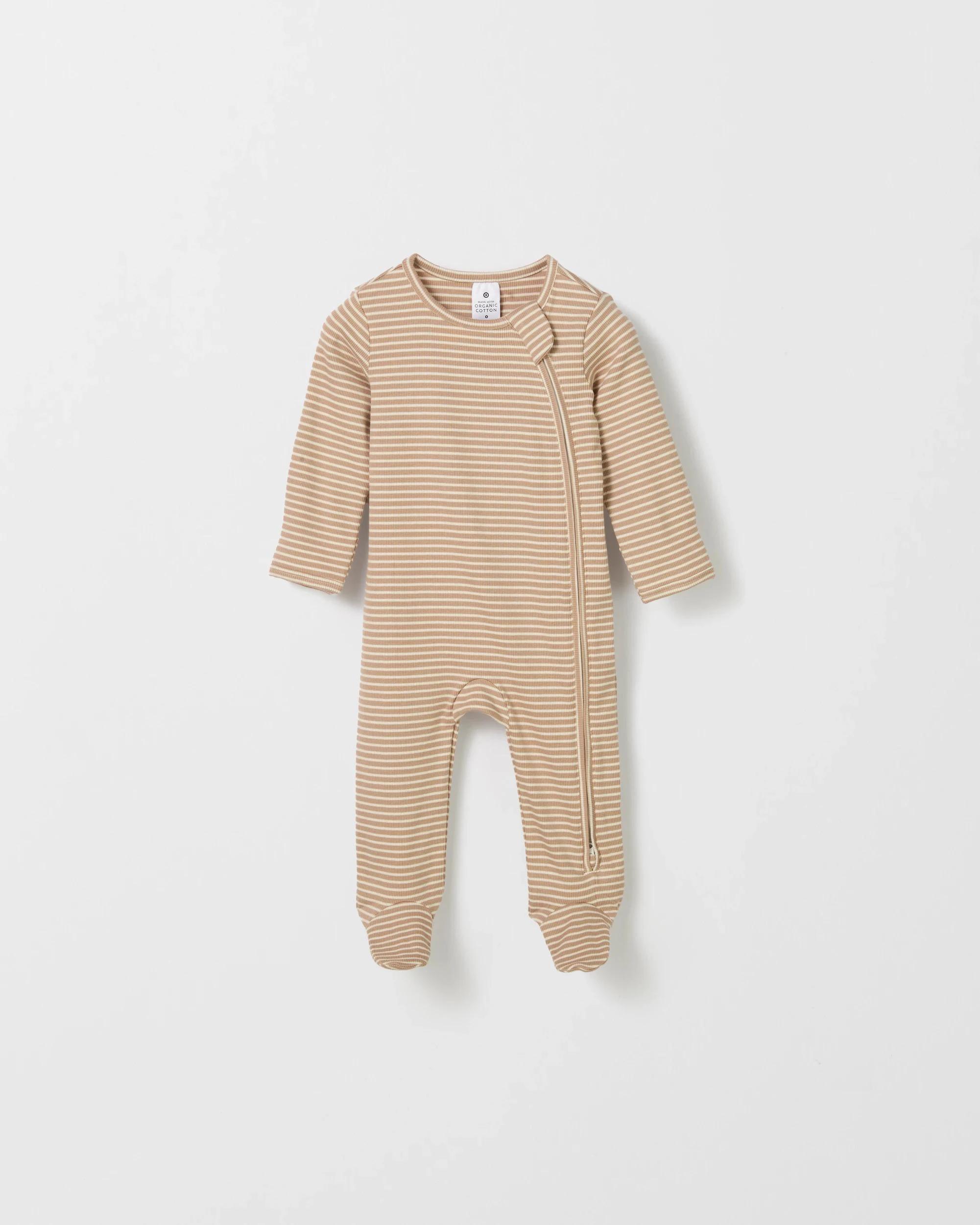 5 Target Baby Organic Cotton 3 Pack Baby Zip Coverall AUS ANIMALS, 5 of 7