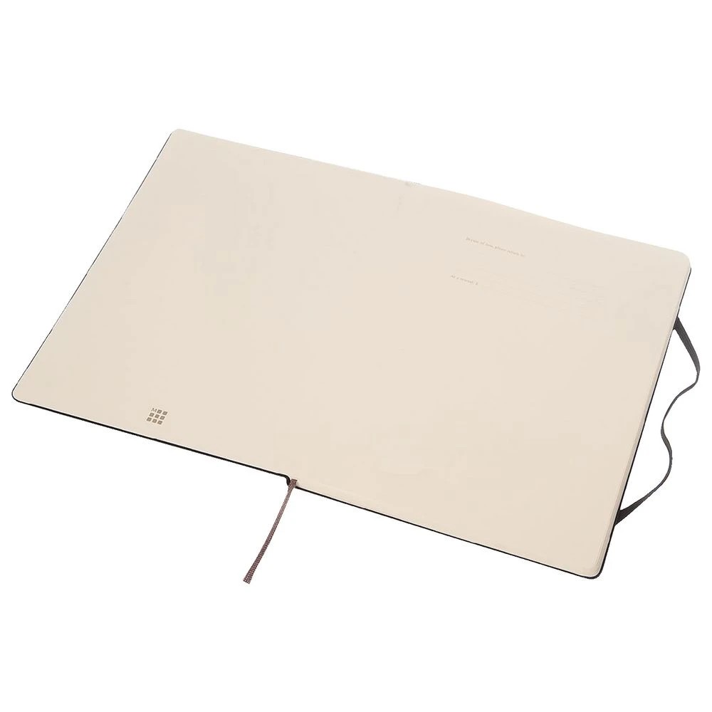 3 Moleskine Hardcover Plain XL 192pg Notebook Black, 3 of 6