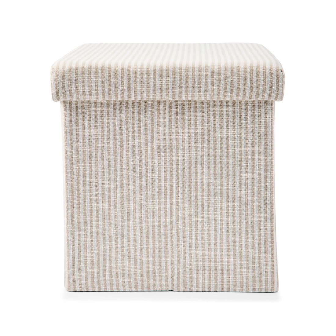 7 Square Storage Ottoman - Beige, 7 of 9