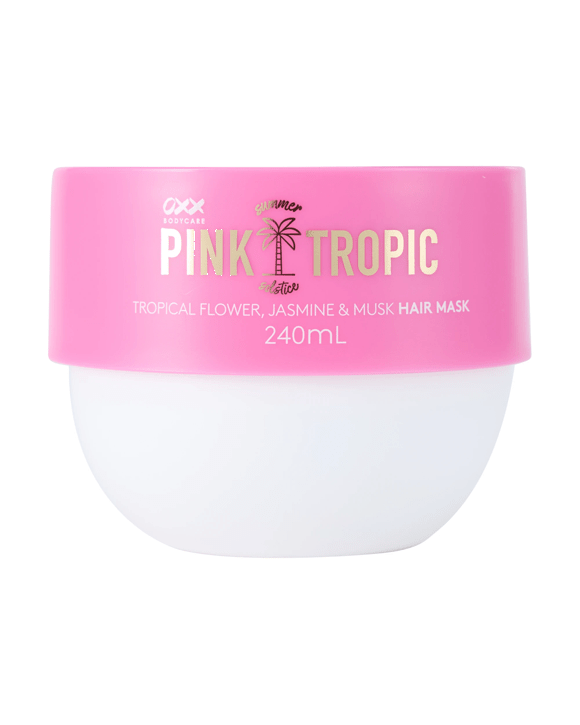 OXX Bodycare Pink Tropic Summer Solstice Hair Mask 240ml - Tropical Flower, Jasmine and Musk