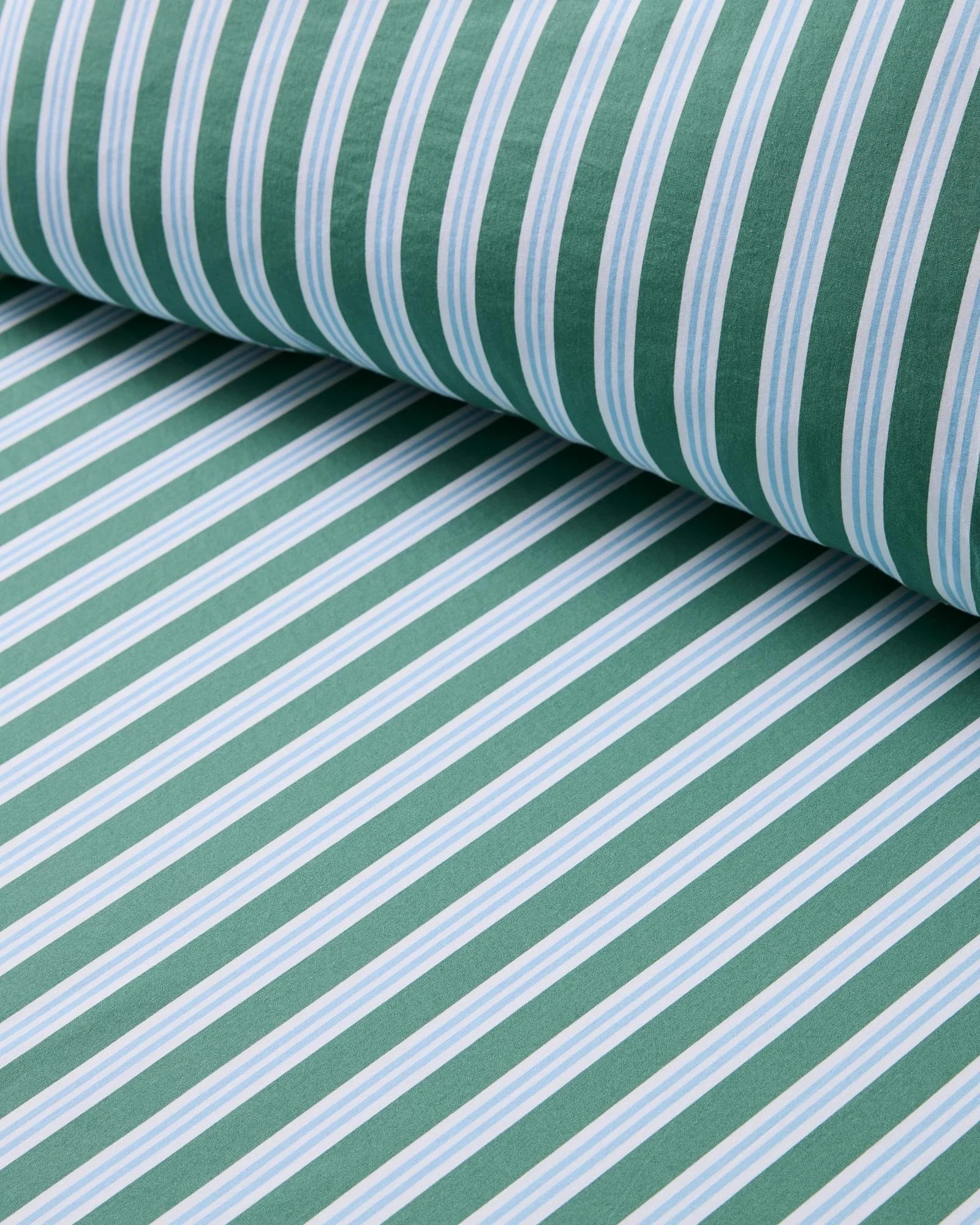 2 Target Elio Stripe Stonewash Fitted Sheet Set - Queen Bed - Blue, 2 of 2