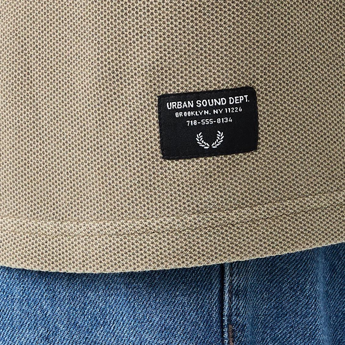 6 Oversized Pique Knit T-shirt Grn Piclne, 6 of 6