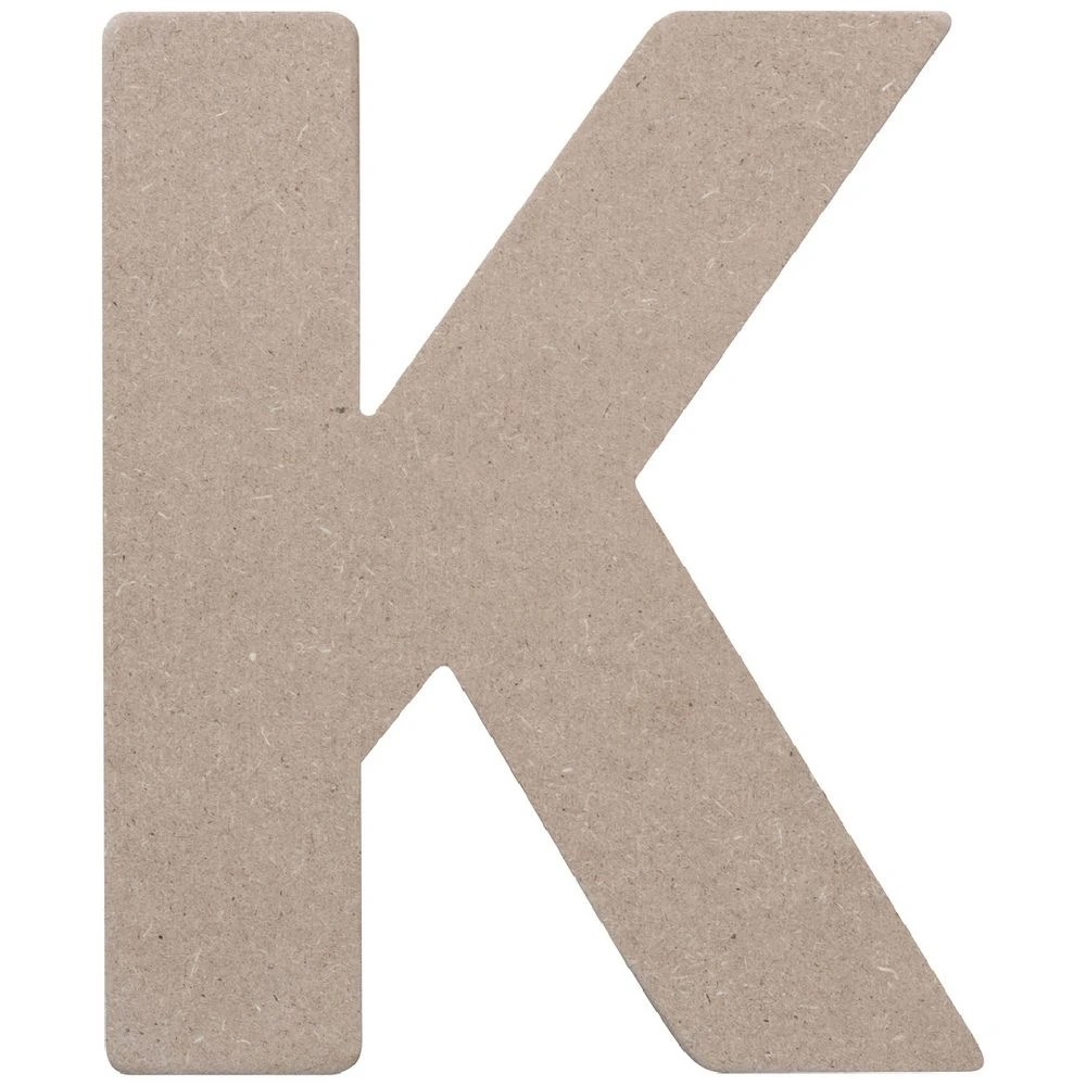 1 Born Wooden Alphabet Letter K 20cm, 1 of 3