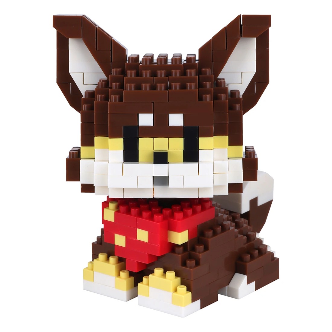 4 Mini Blocks Animal Series: Dog Bobble Head - Assorted, 4 of 10