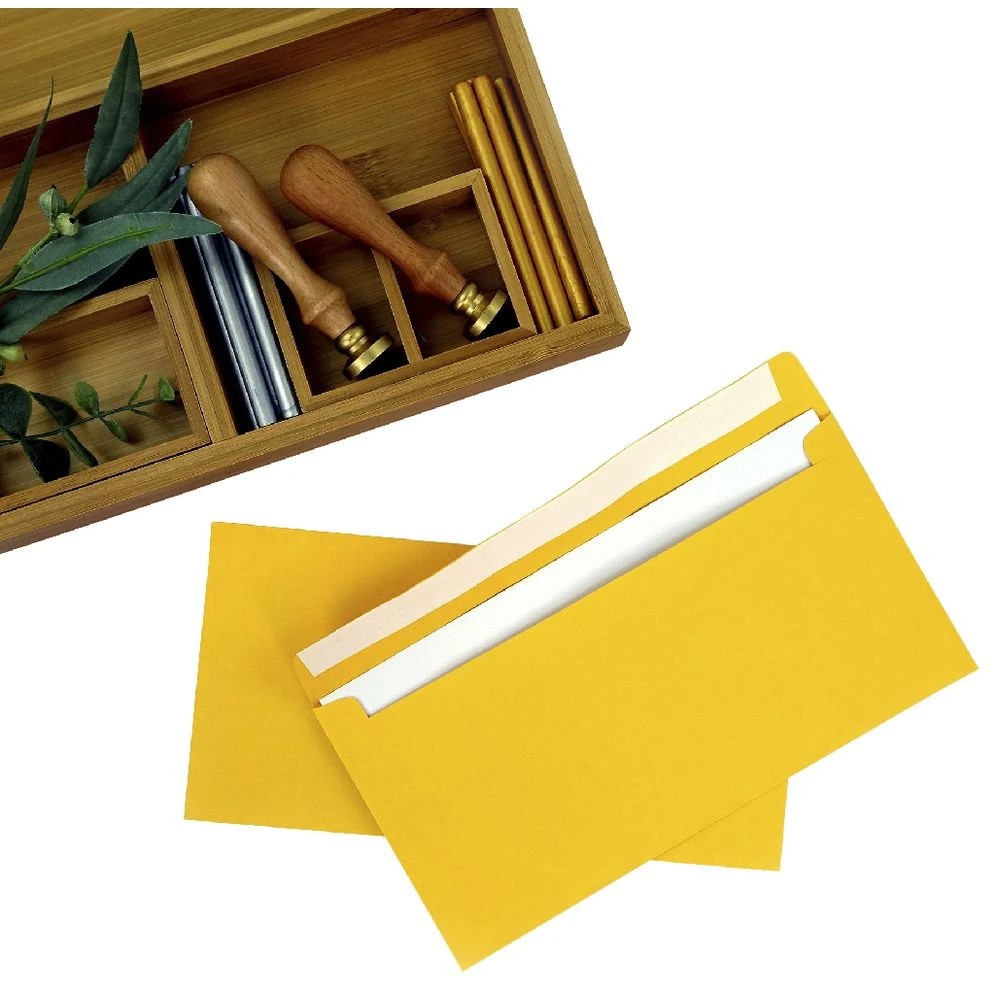 6 Quill DL Envelopes Sunshine 25 Pack, 6 of 6