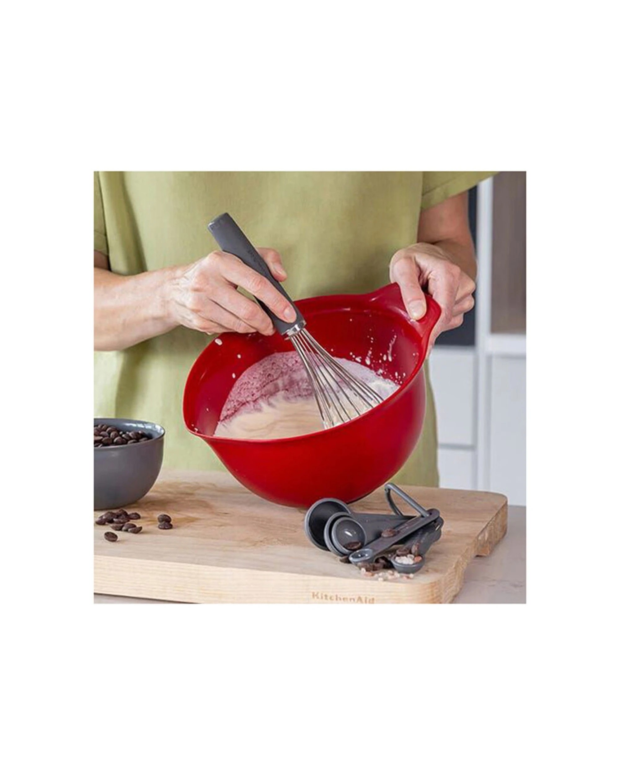 4 KitchenAid 2x 5pc Measuring Spoons Kitchen Cooking Utensil Tool - Grey, 4 of 6