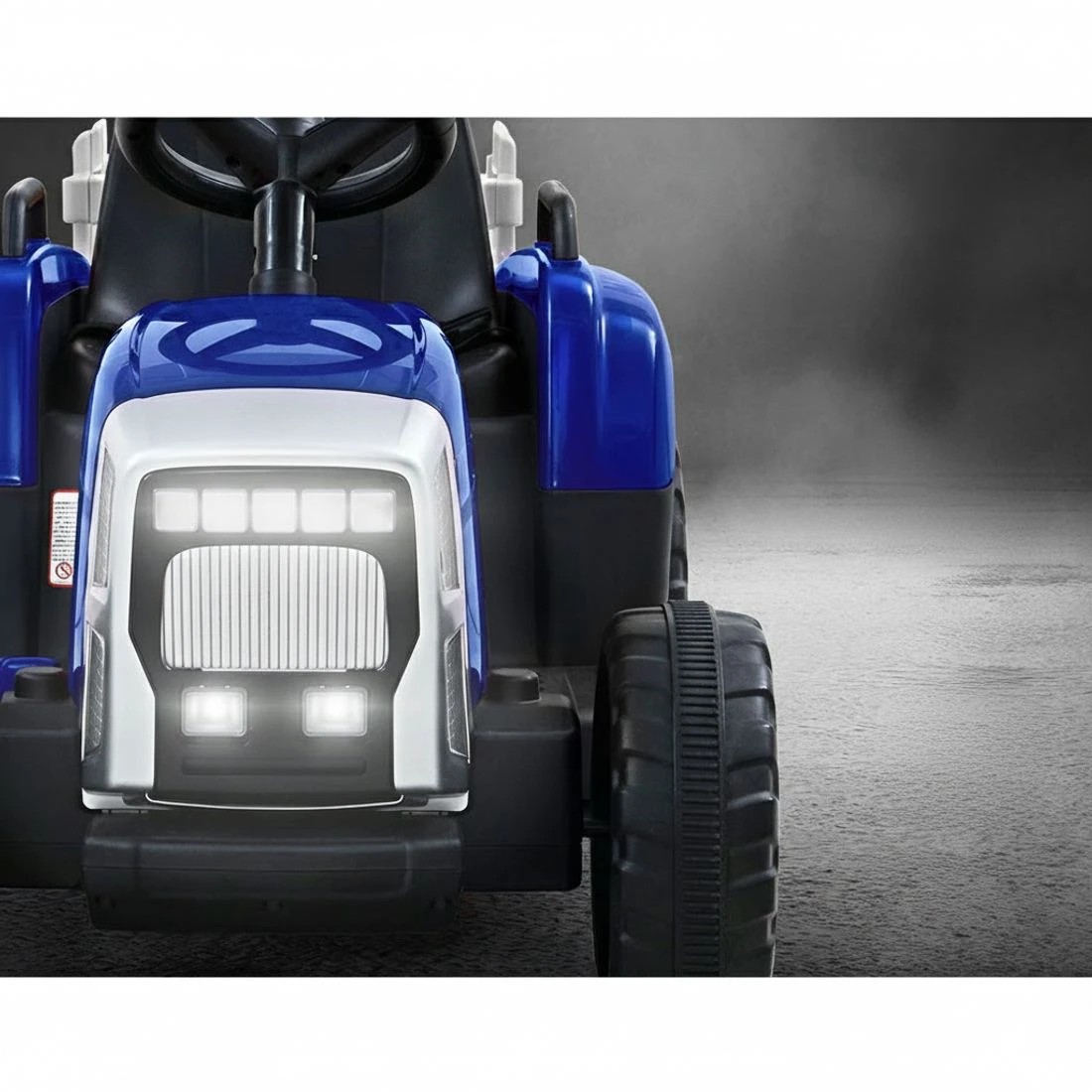 5 Rigo Kids Electric Ride On Car Tractor Toy Cars 12V - Blue, 5 of 5