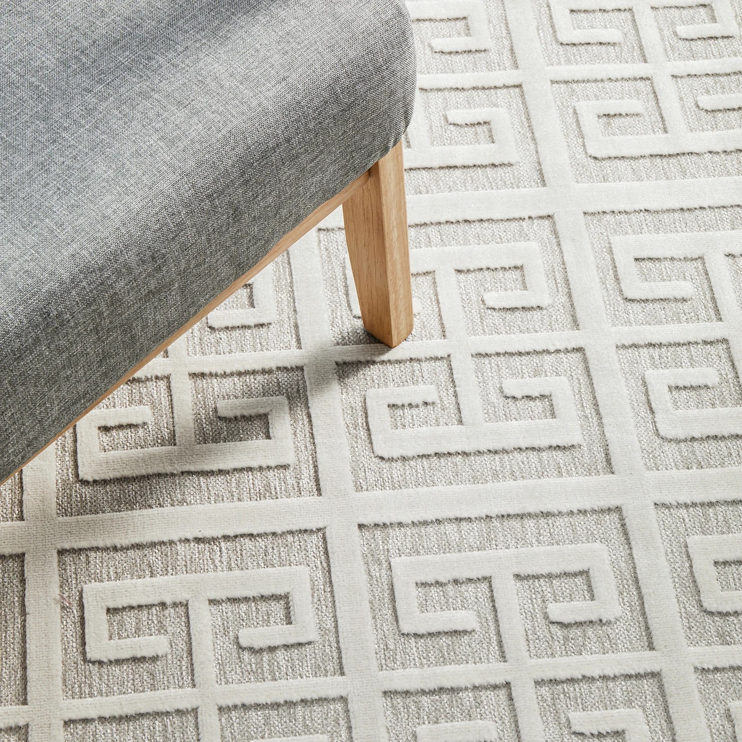 8 Common Ground Rugs Citadel Brenda 230x160cm - Medium Floor Rug - Natural White - Natural, 8 of 9