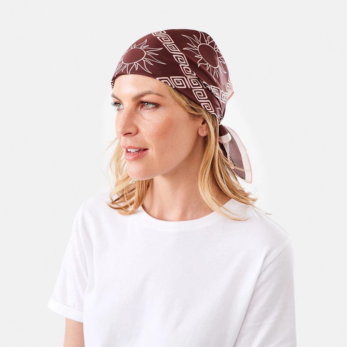 4 Hair Scarf - Sun, 4 of 6