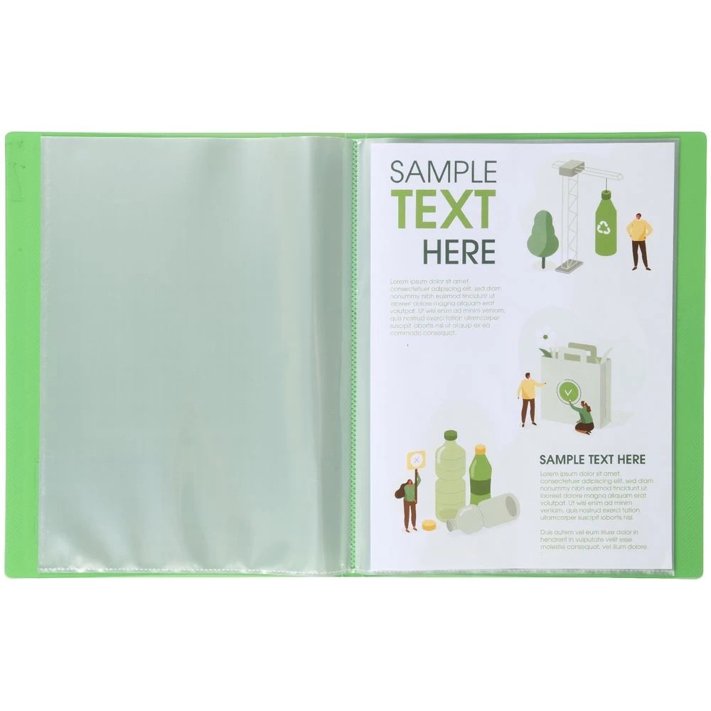 4 J.Burrows Ice Display Book 20 Pocket Green, 4 of 4