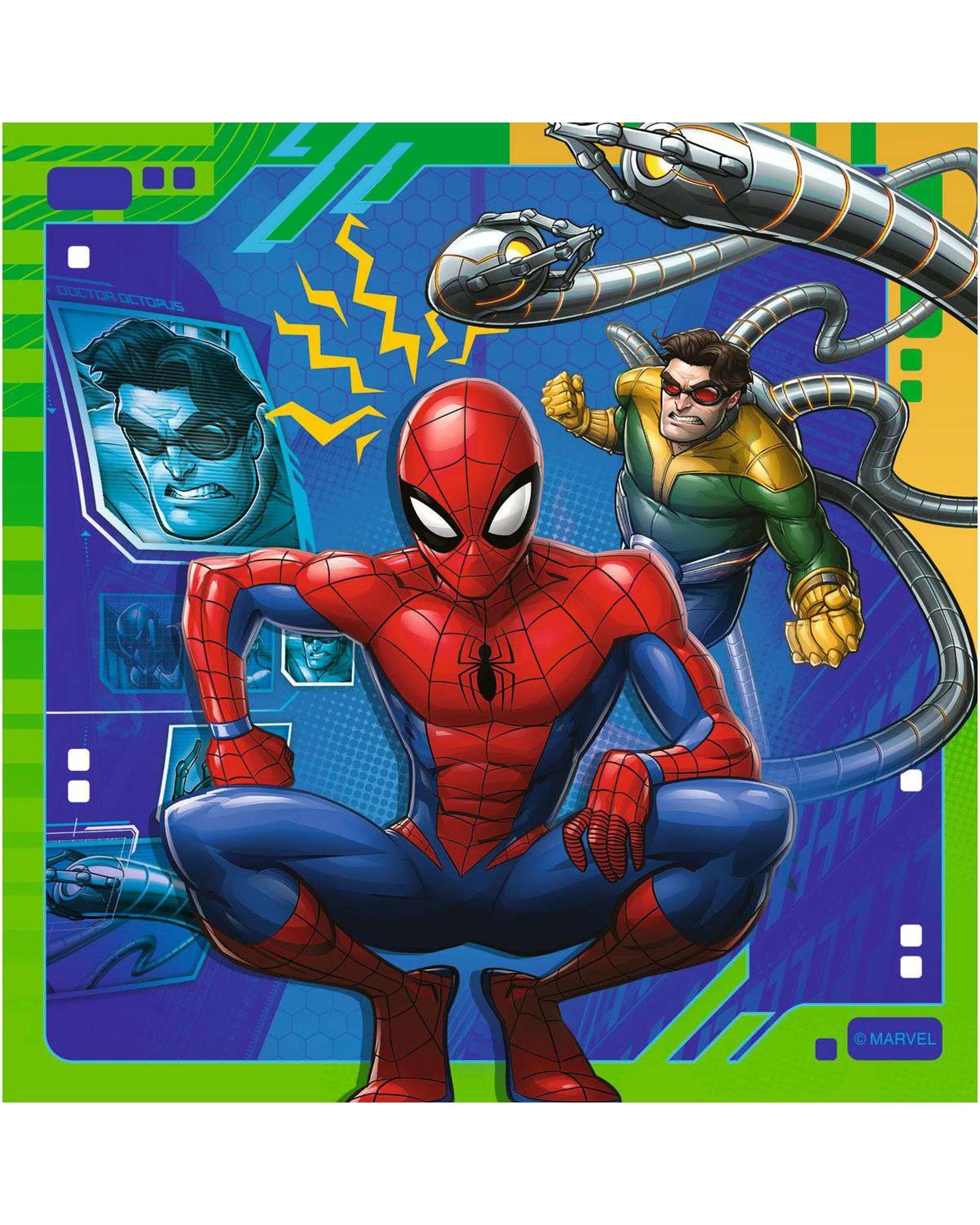 3 Ravensburger Marvel Spider-Man 3 x 49 Piece Jigsaw Puzzle, 3 of 4