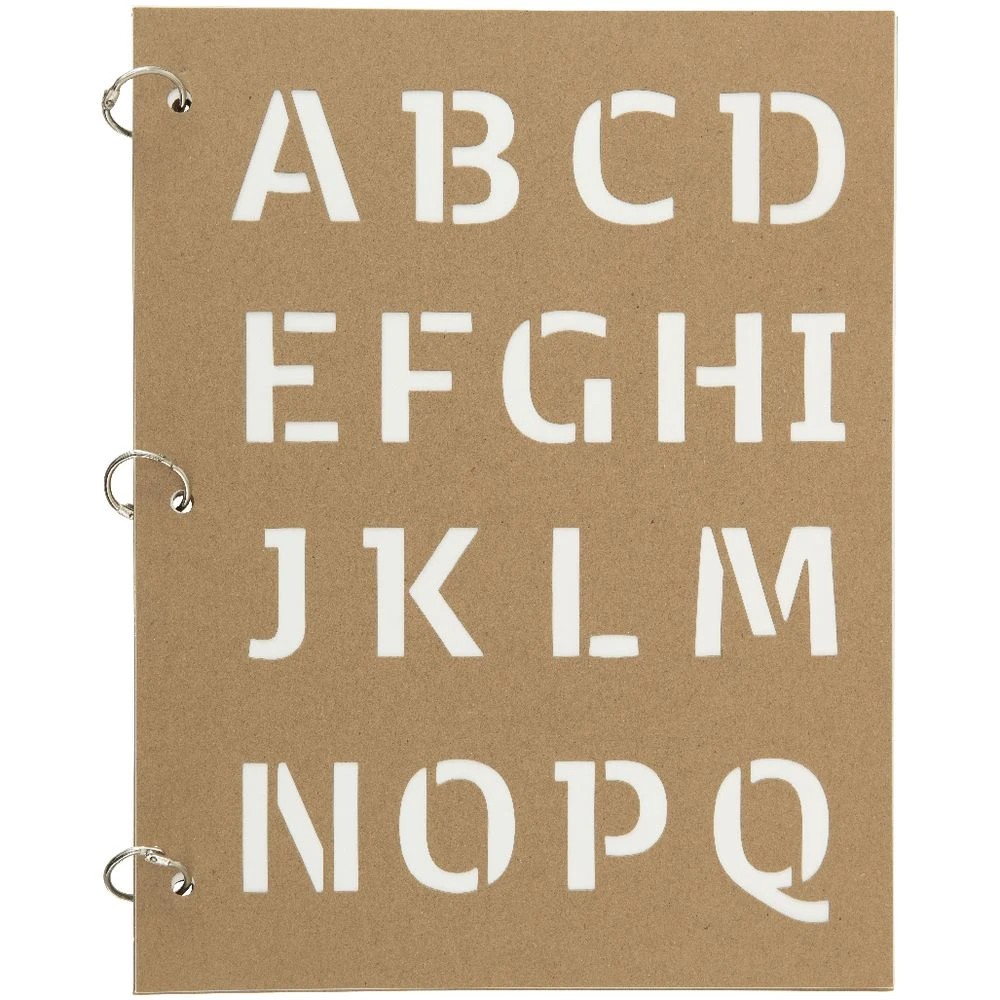 2 Born A4 Stencil Book, 2 of 3