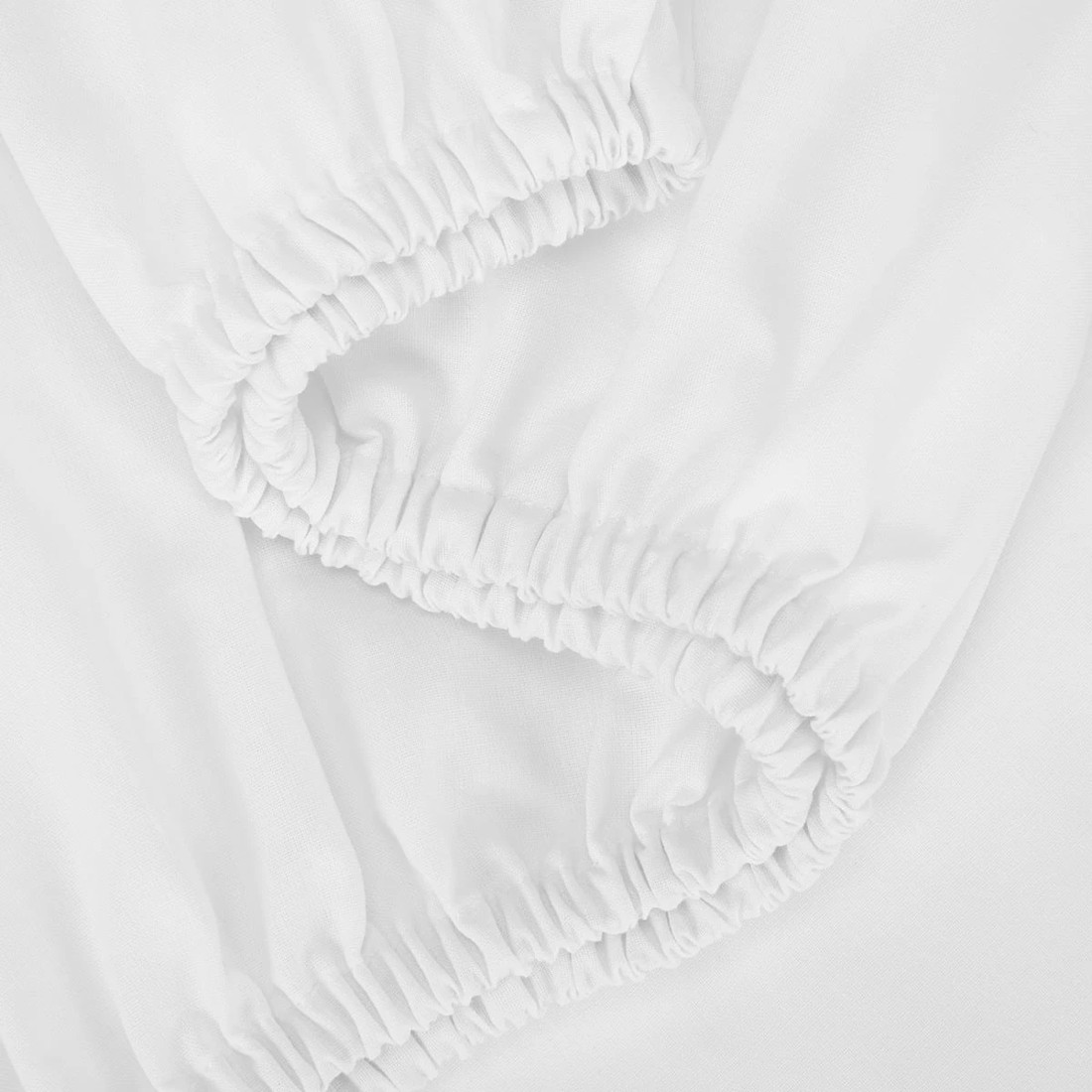 3 180 Thread Count Sheet Set - Single Bed, White, 3 of 7