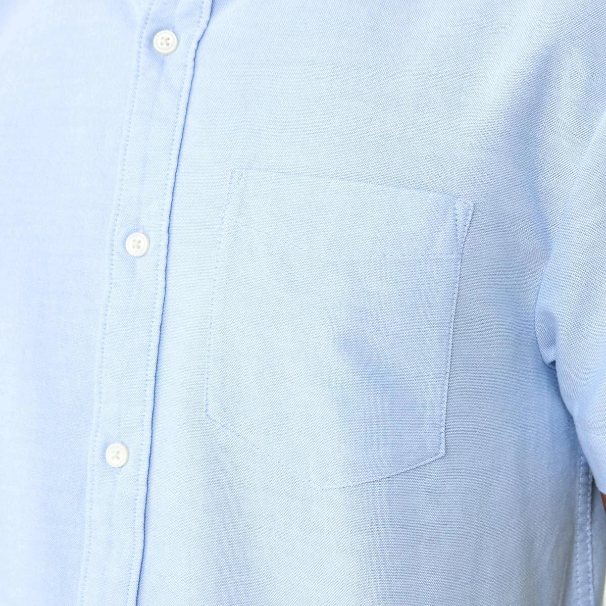 6 Short Sleeve Oxford Shirt LIGHT BLUE, 6 of 6