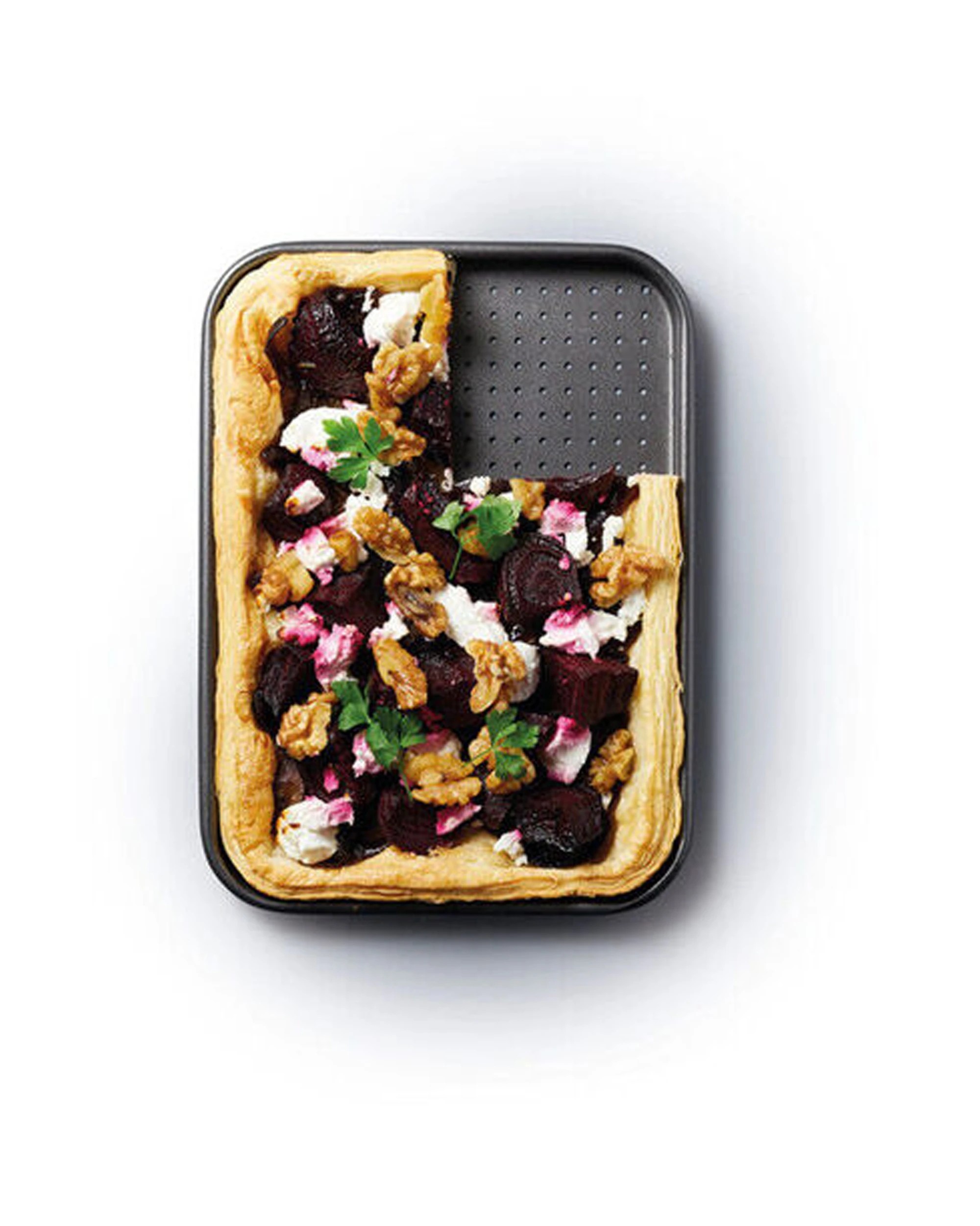 4 MasterCraft 2x Crusty Bake 24x18cm Non-Stick Baking Tray - Black, 4 of 8