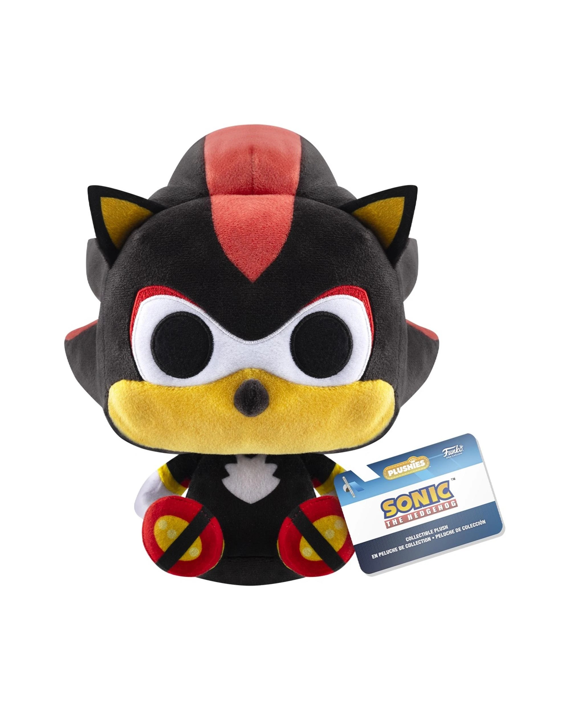1 Sonic the Hedgehog Shadow Funko POP! Plushies 7 inch Plush, 1 of 2