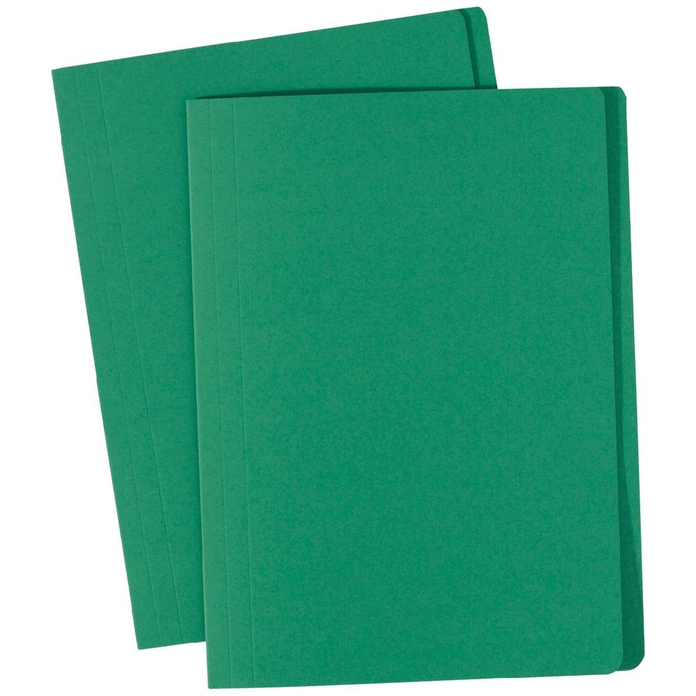 1 Avery Foolscap Manila Folder Green 100 Pack, 1 of 3