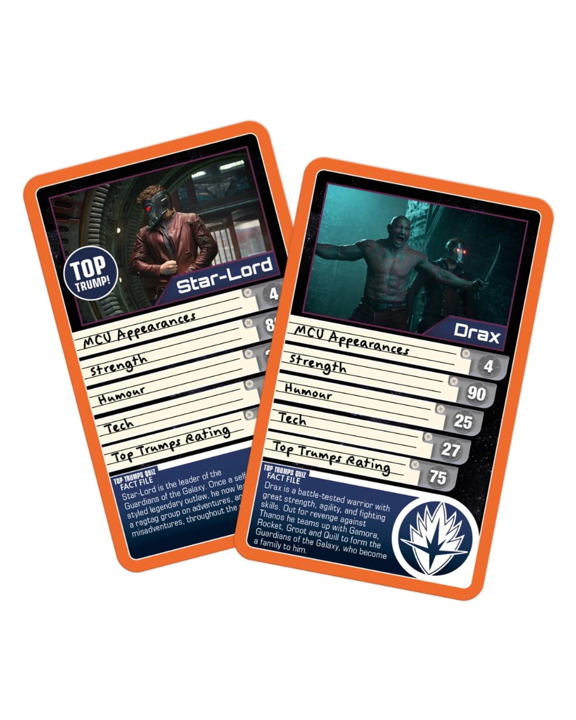3 Top Trumps Marvel Guardians of the Galaxy Card Game, 3 of 5
