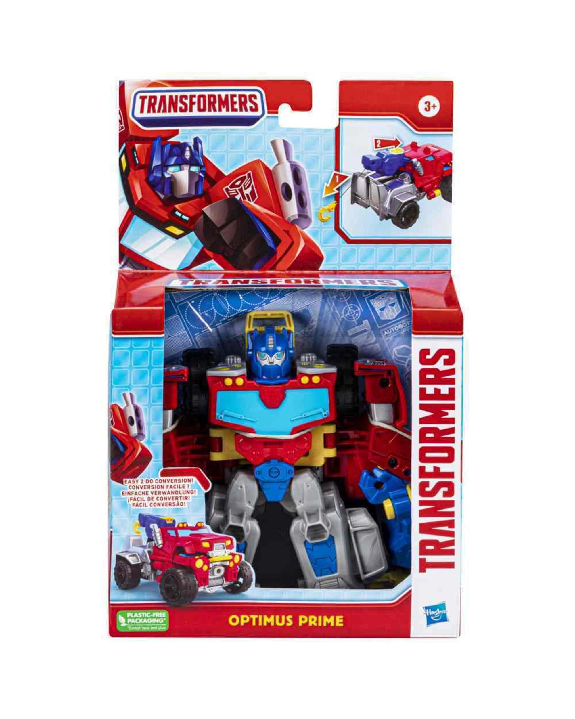 1 Transformers Adventures Optimus Prime Easy 2 Do Conversion Action Figure, 1 of 4