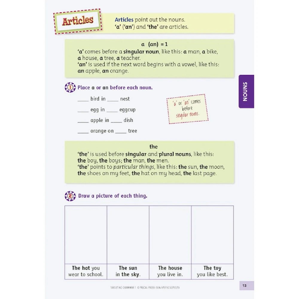 4 Targeting Grammar Activity Book 1, 4 of 5