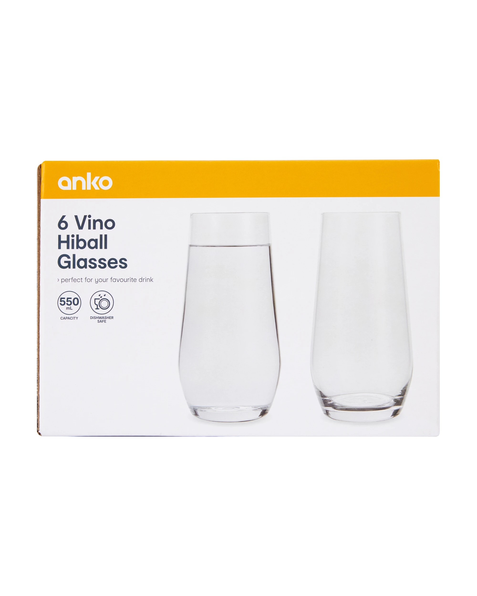 4 6 Vino Hiball Glasses, 4 of 4