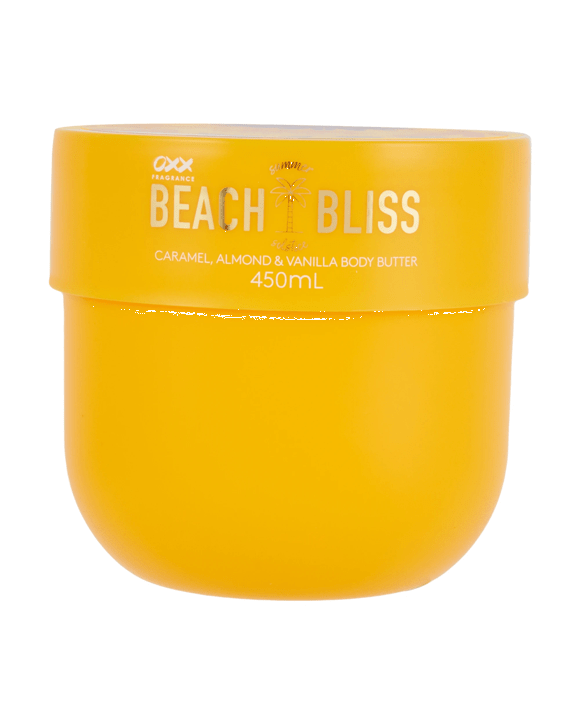 OXX Fragrance Beach Bliss Summer Solstice Body Butter 450ml - Caramel, Almond and Vanilla