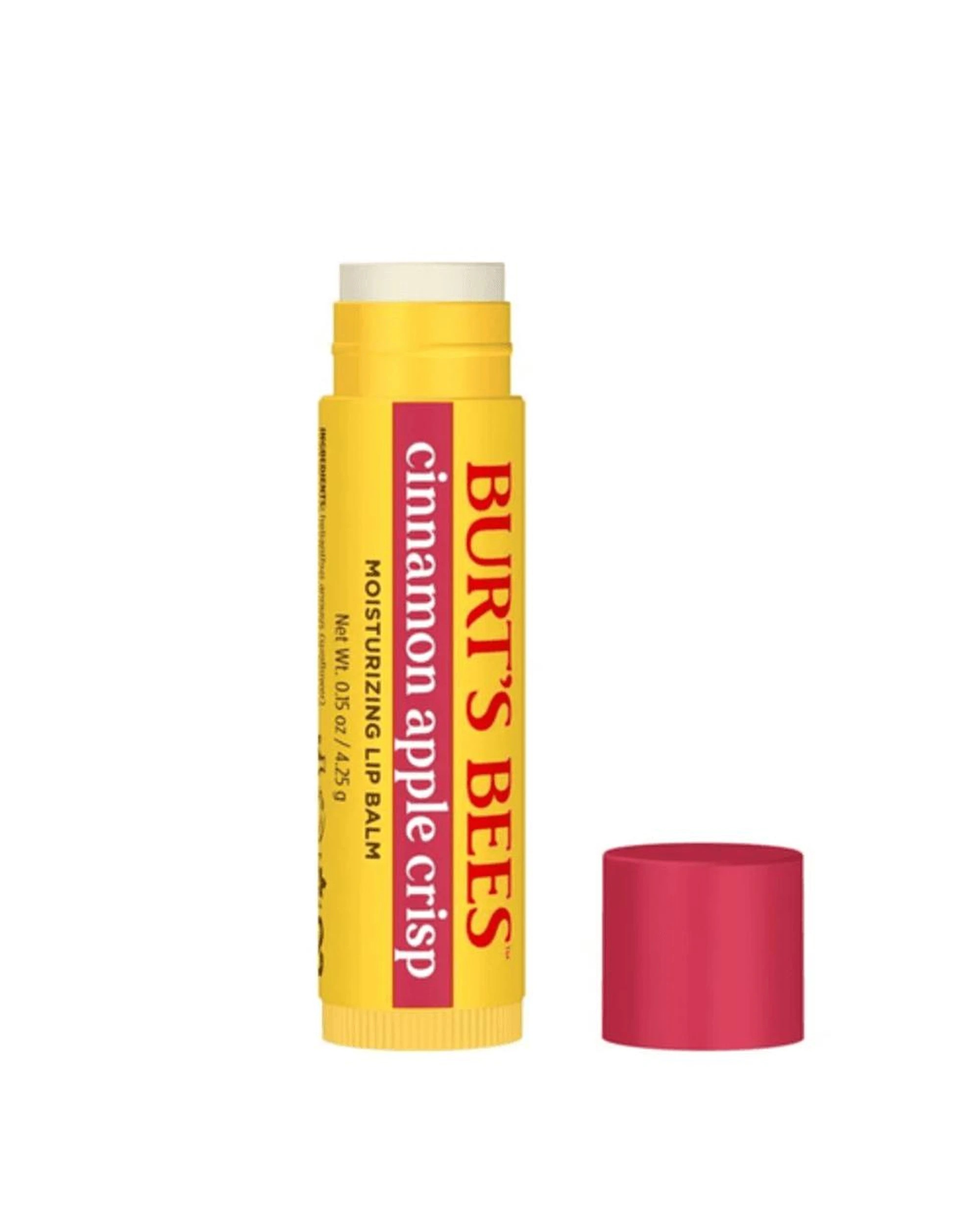 4 6 x Burt's Bees Apple Cinnamon Crisp Lip Balm 4.25g, 4 of 9