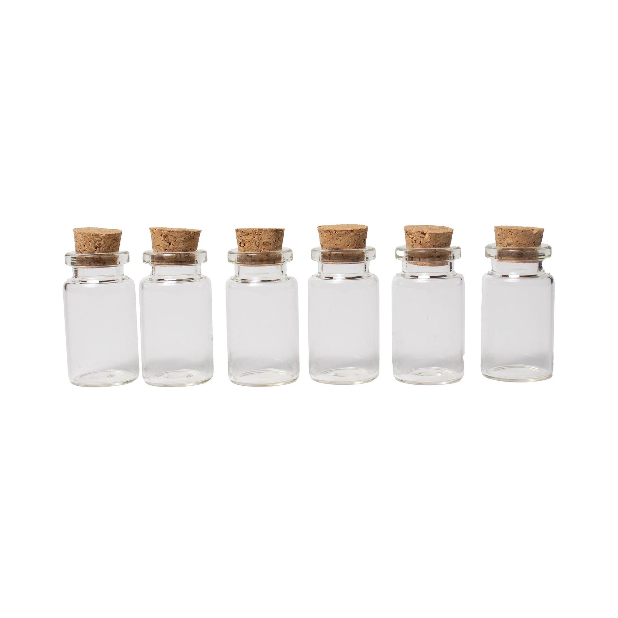 3 6 Pack Halloween Craft Mini Potion Bottles, 3 of 5